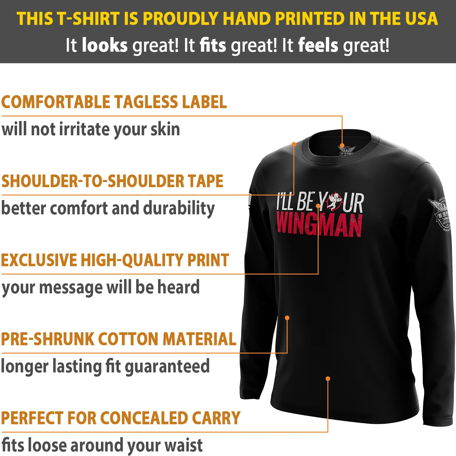 Cupid's Wingman Long Sleeve Shirt - Image 6