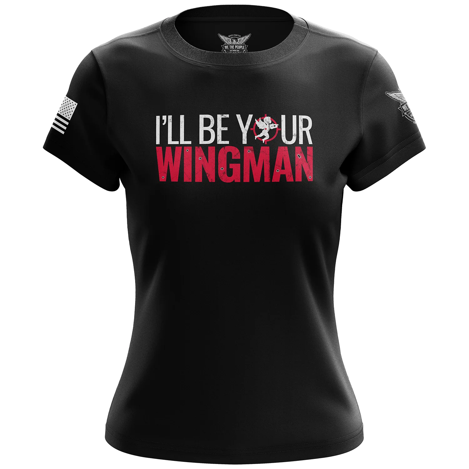 Cupid's Wingman Women's Short Sleeve Shirt