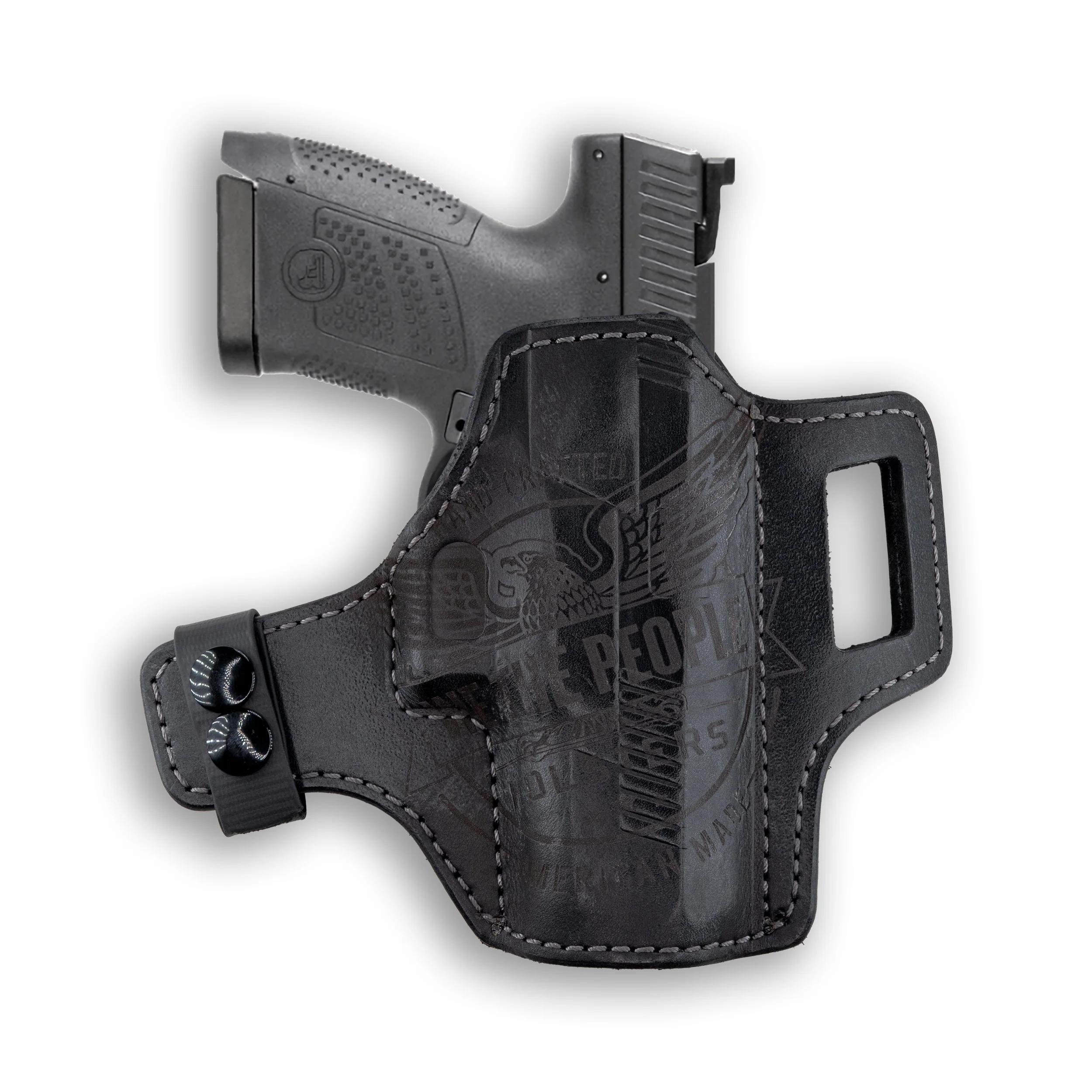 CZ P-10 C Independence Leather OWB Holster - Image 4