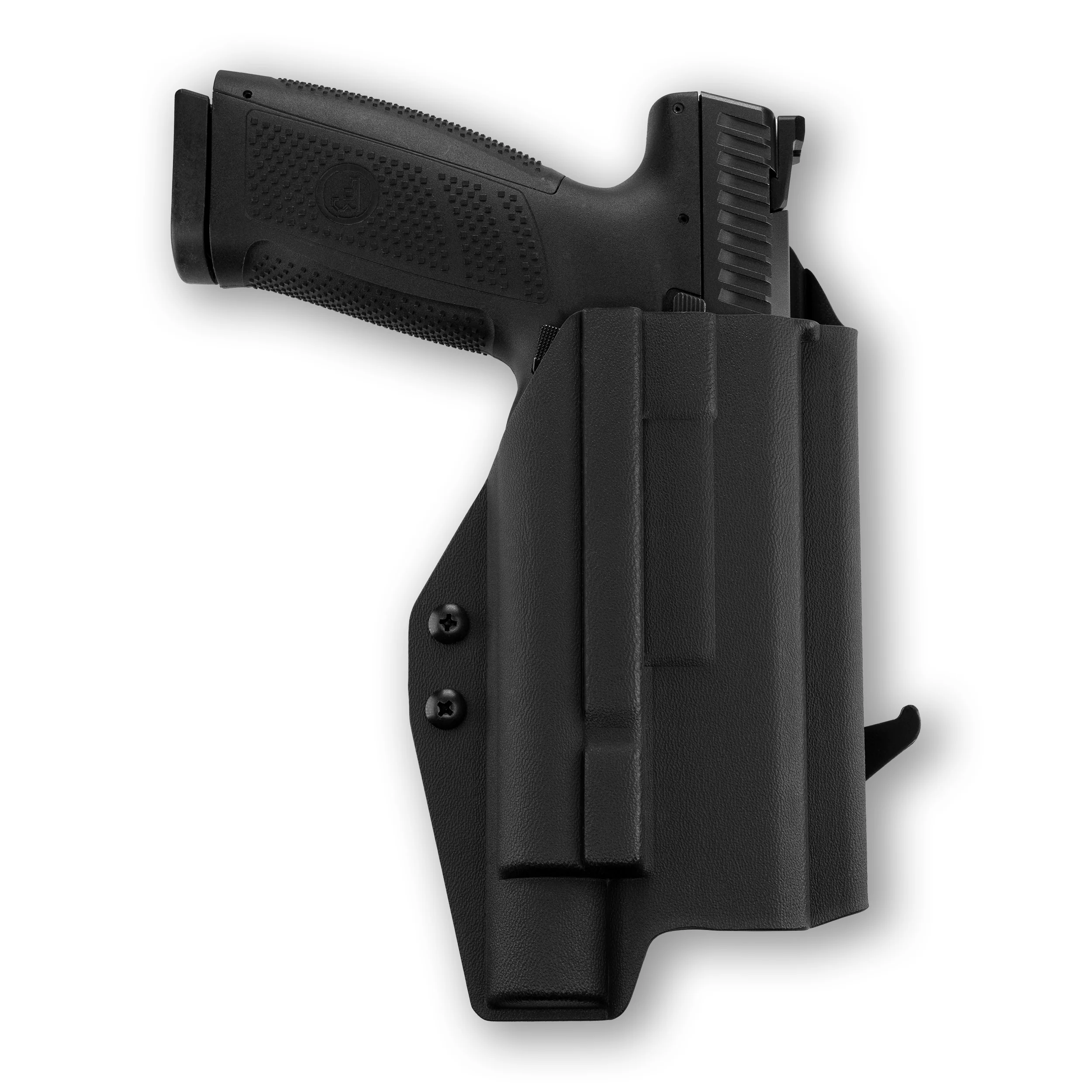 CZ P-10 C SR with Threaded Barrel and Olight Valkyrie Turbo Light OWB Holster