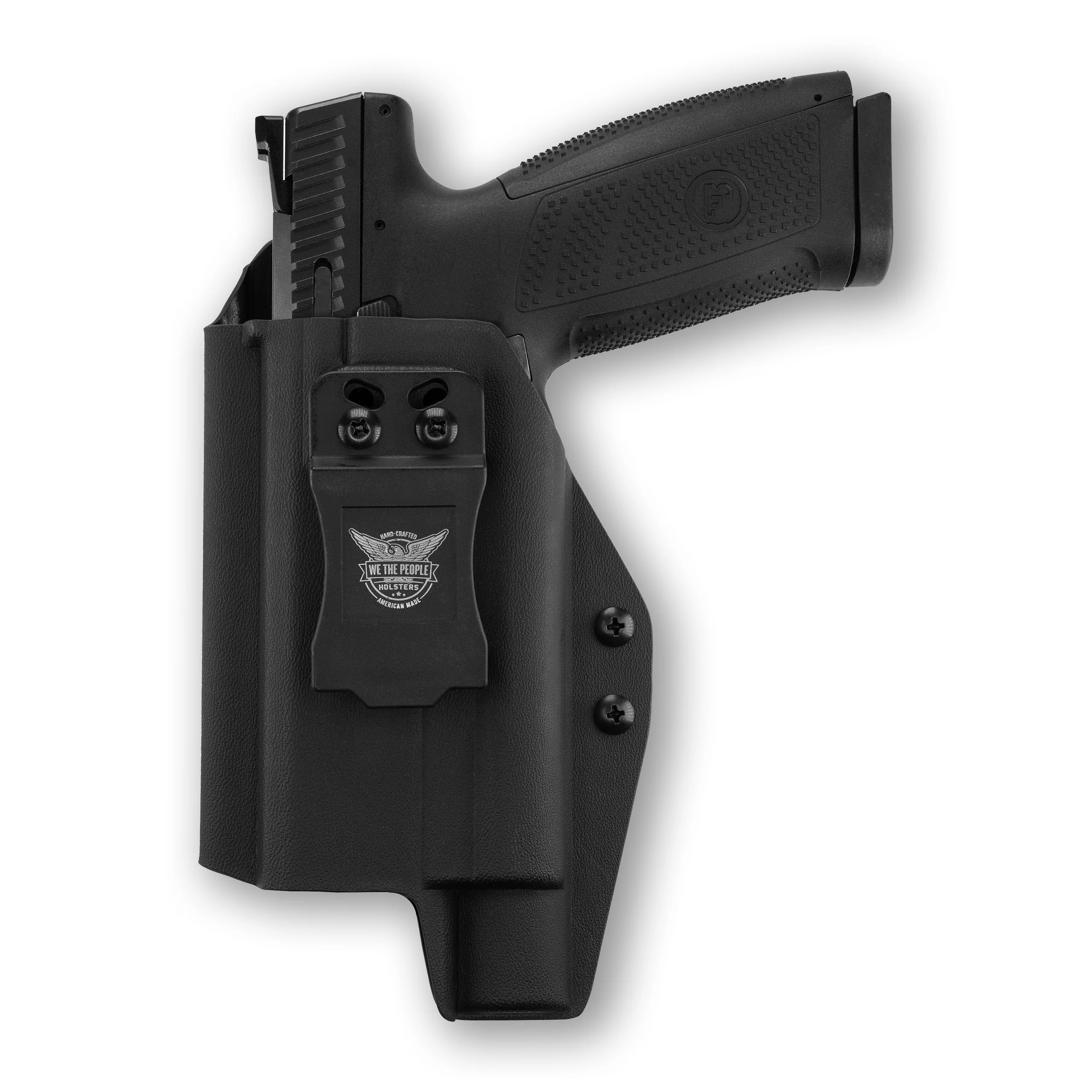 CZ P-10 C with Olight Valkyrie Turbo Light IWB Holster - Image 3