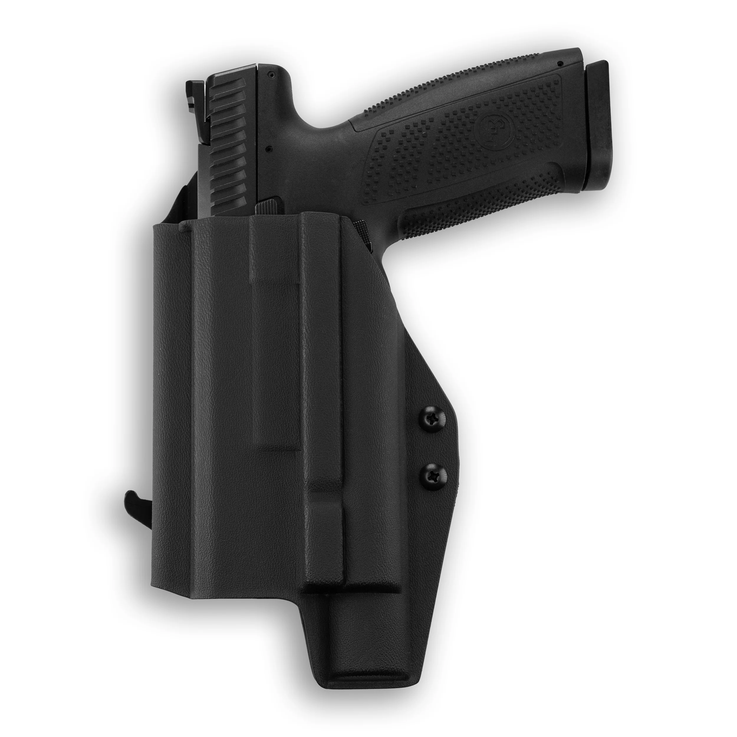 CZ P-10 C with Olight Valkyrie Turbo Light OWB Holster - Image 3