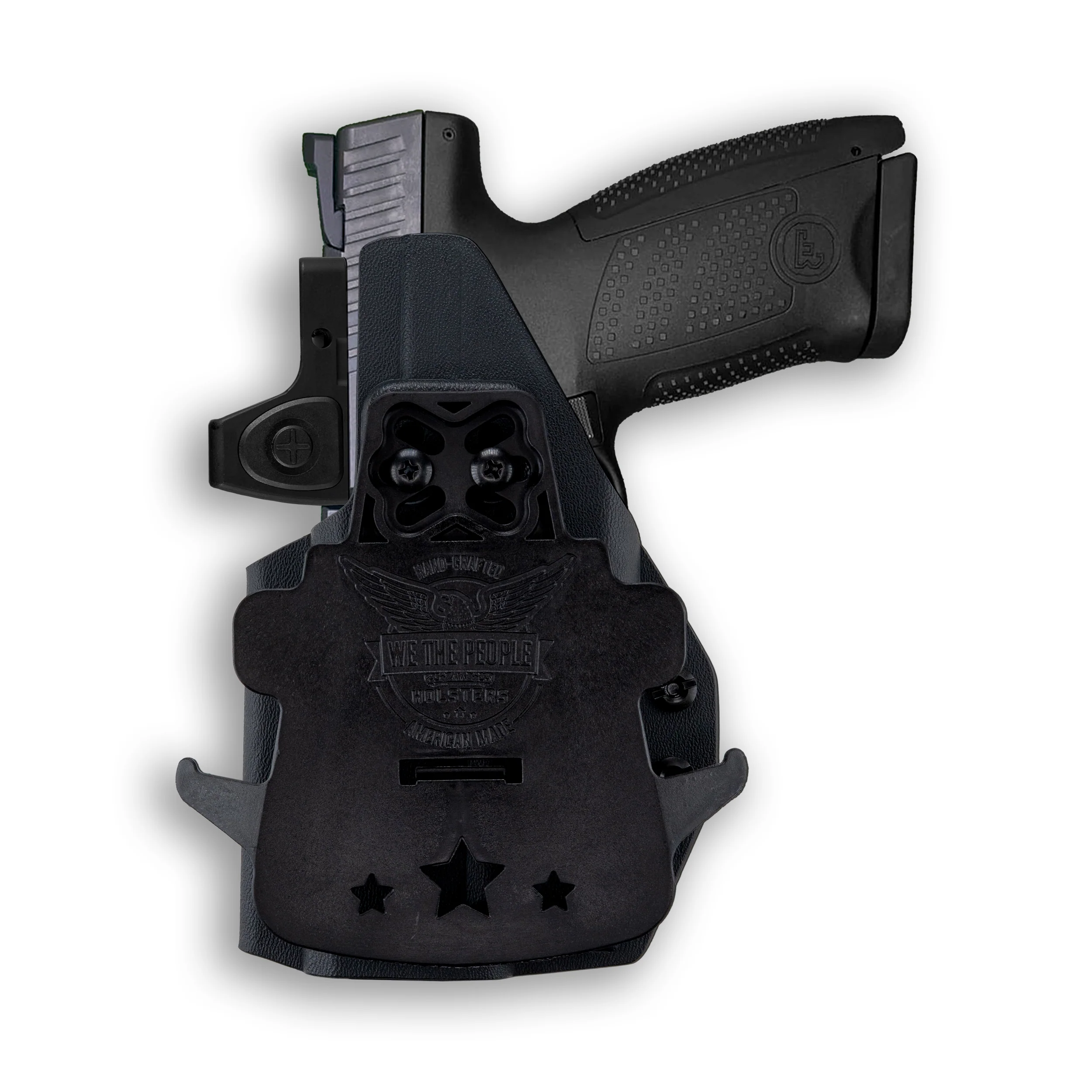 CZ P-10 C with Streamlight TLR-7/7A/7X Light Red Dot Optic Cut OWB Holster - Image 2