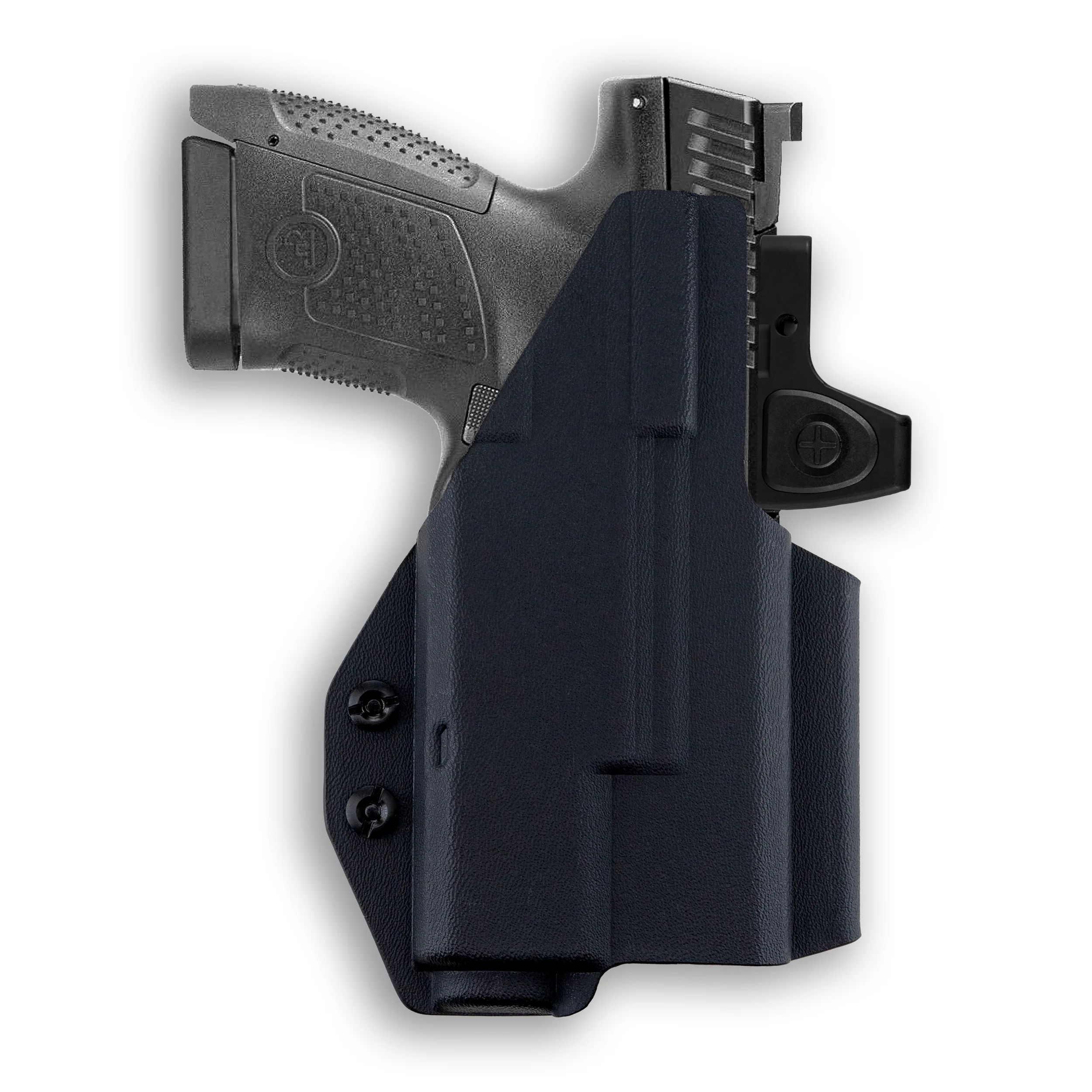 CZ P-10 S OR with Streamlight TLR-7/7A/7X Light Red Dot Optic Cut IWB Holster - Image 4