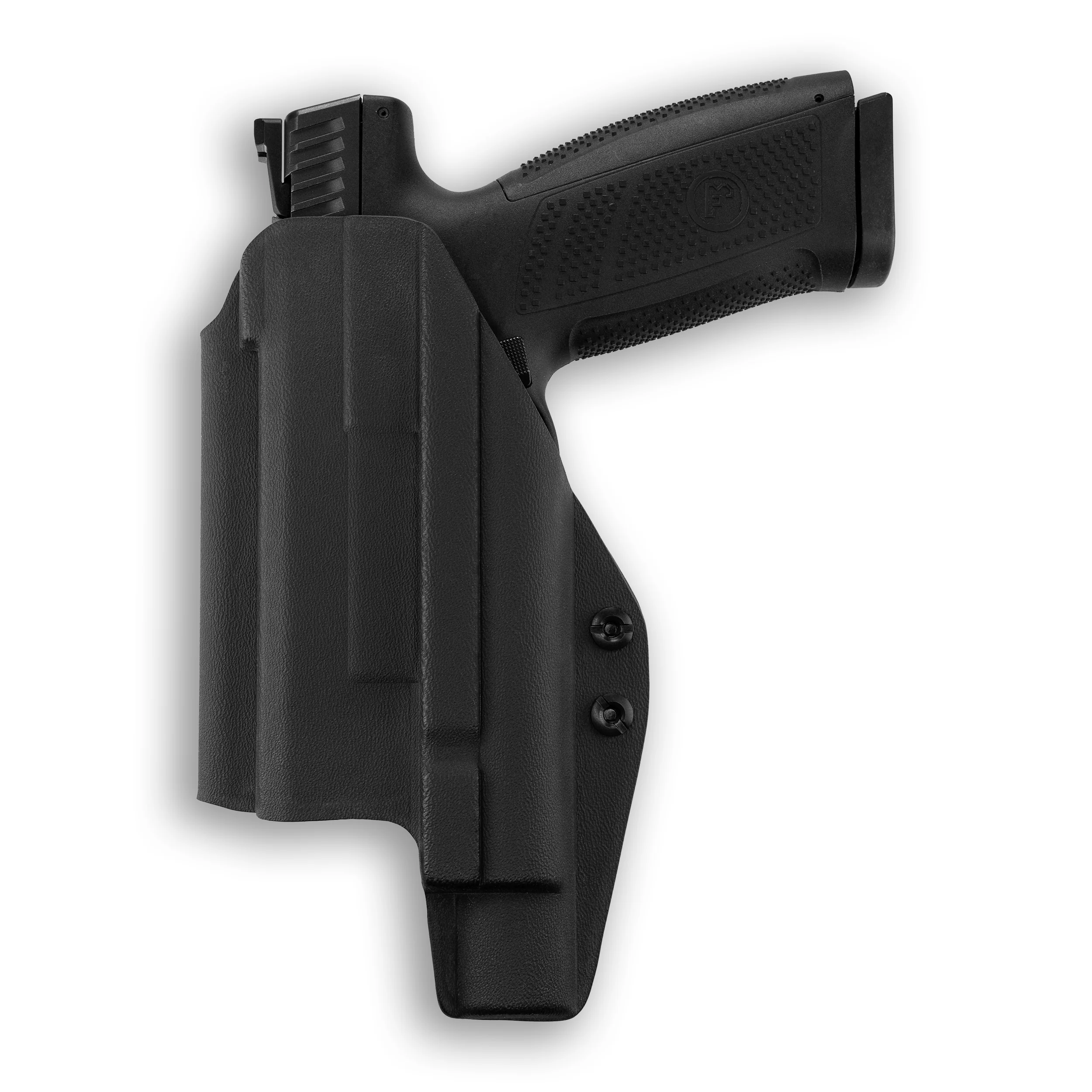 CZ P-10 S with Olight Valkyrie Turbo Light IWB Holster - Image 2
