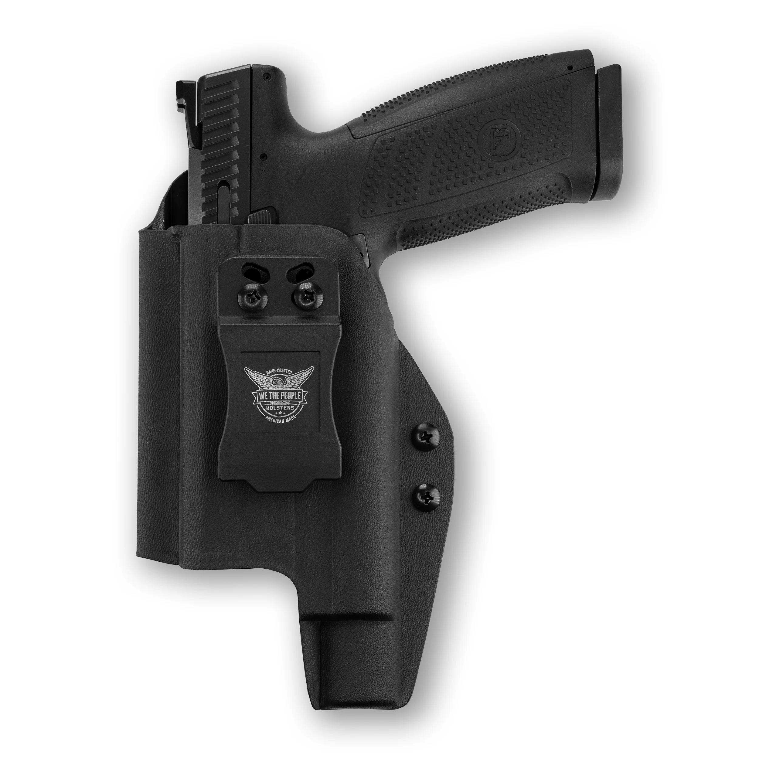 CZ P-10 S with Olight Valkyrie Turbo Light IWB Holster - Image 3