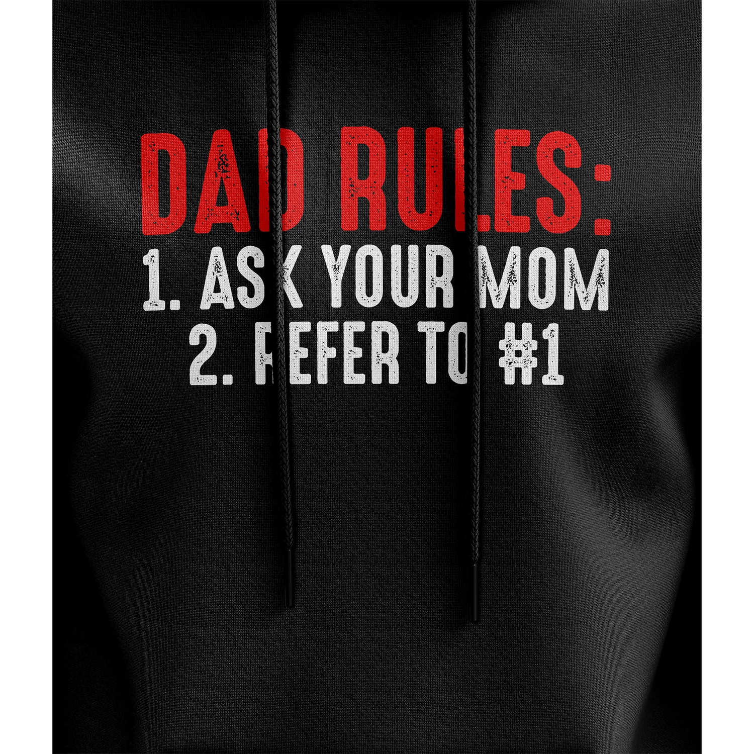 Dad Rules Hoodie - Image 3