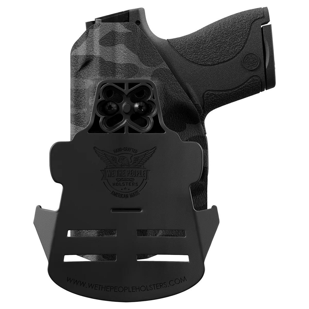 Dark Camo Custom Printed Holster - OWB Kydex Holster - Image 3
