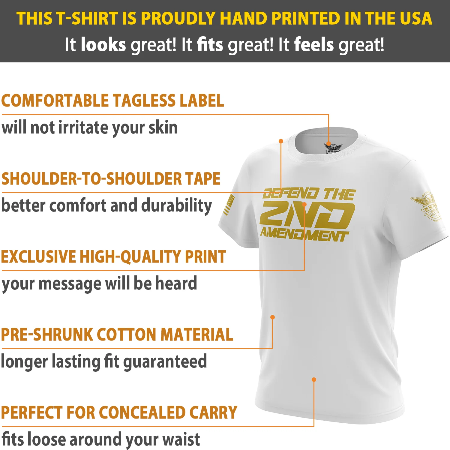 Defend the 2nd Amendment Short Sleeve Shirt - Image 12