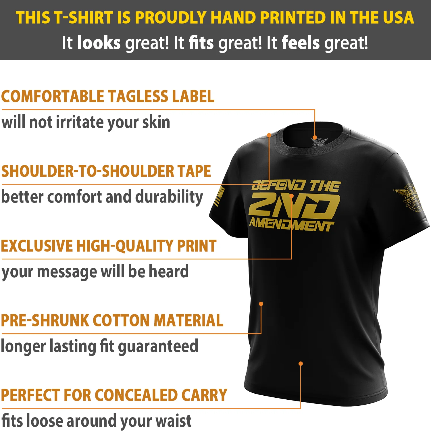 Defend the 2nd Amendment Short Sleeve Shirt - Image 6