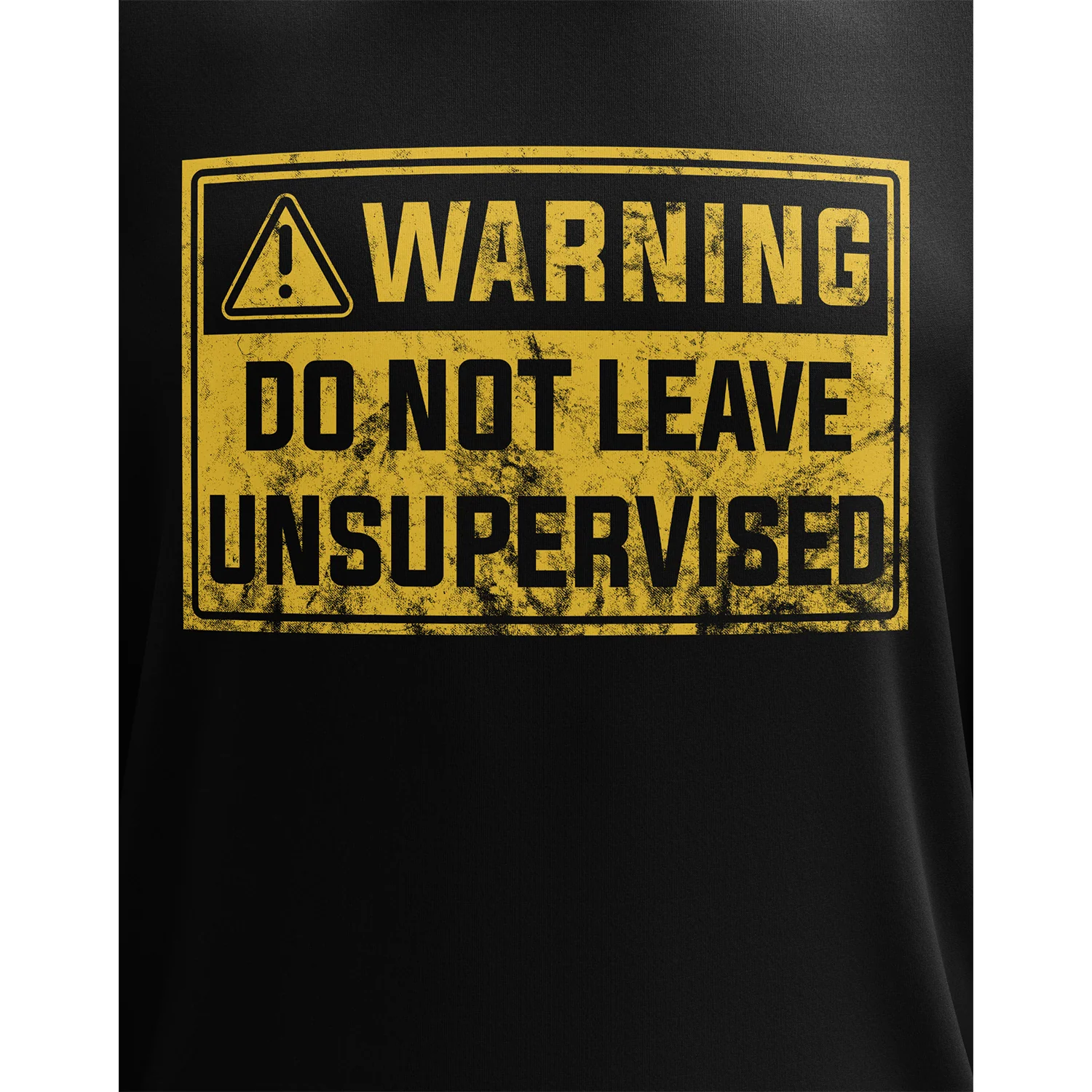 Do Not Leave Unsupervised Long Sleeve Shirt - Image 3
