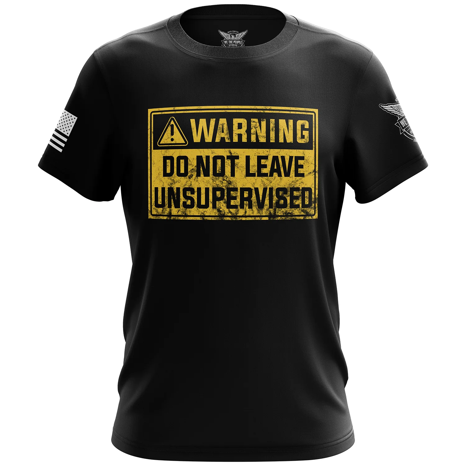 Do Not Leave Unsupervised Short Sleeve Shirt