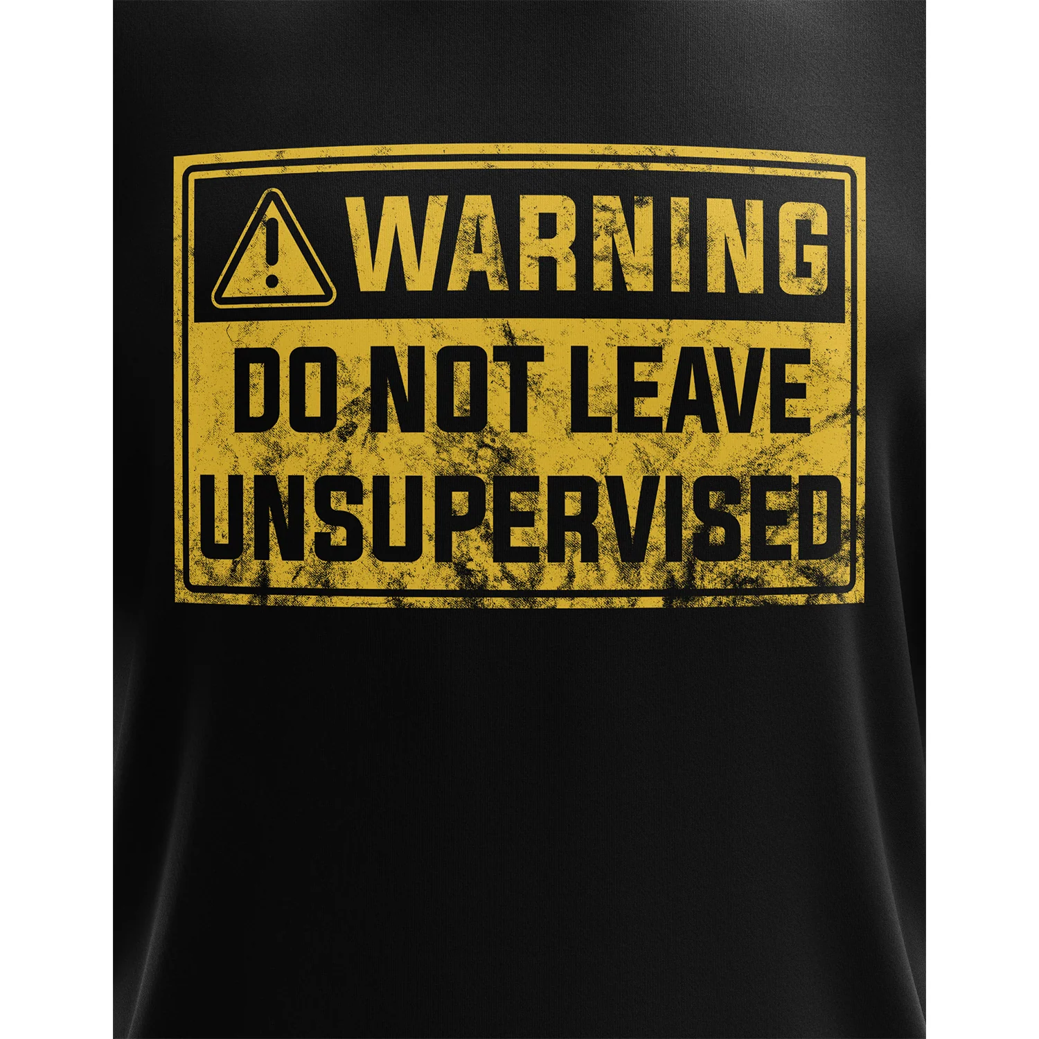 Do Not Leave Unsupervised Short Sleeve Shirt - Image 3