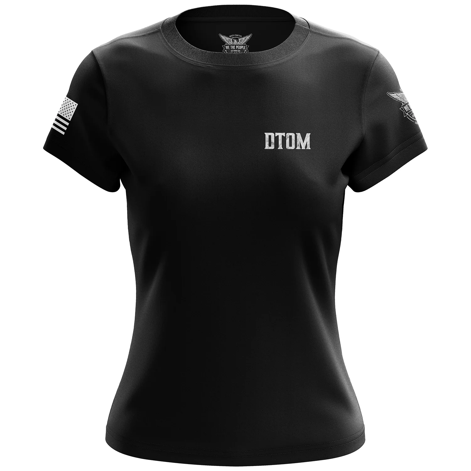 Don't Tread on Me Old School Women's Short Sleeve Shirt - Image 2