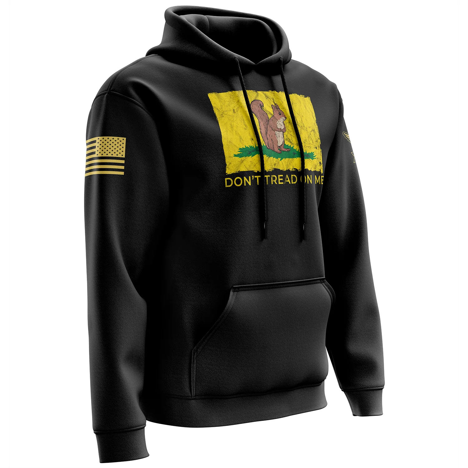 Don't Tread On Me Squirrel Hoodie - Image 4