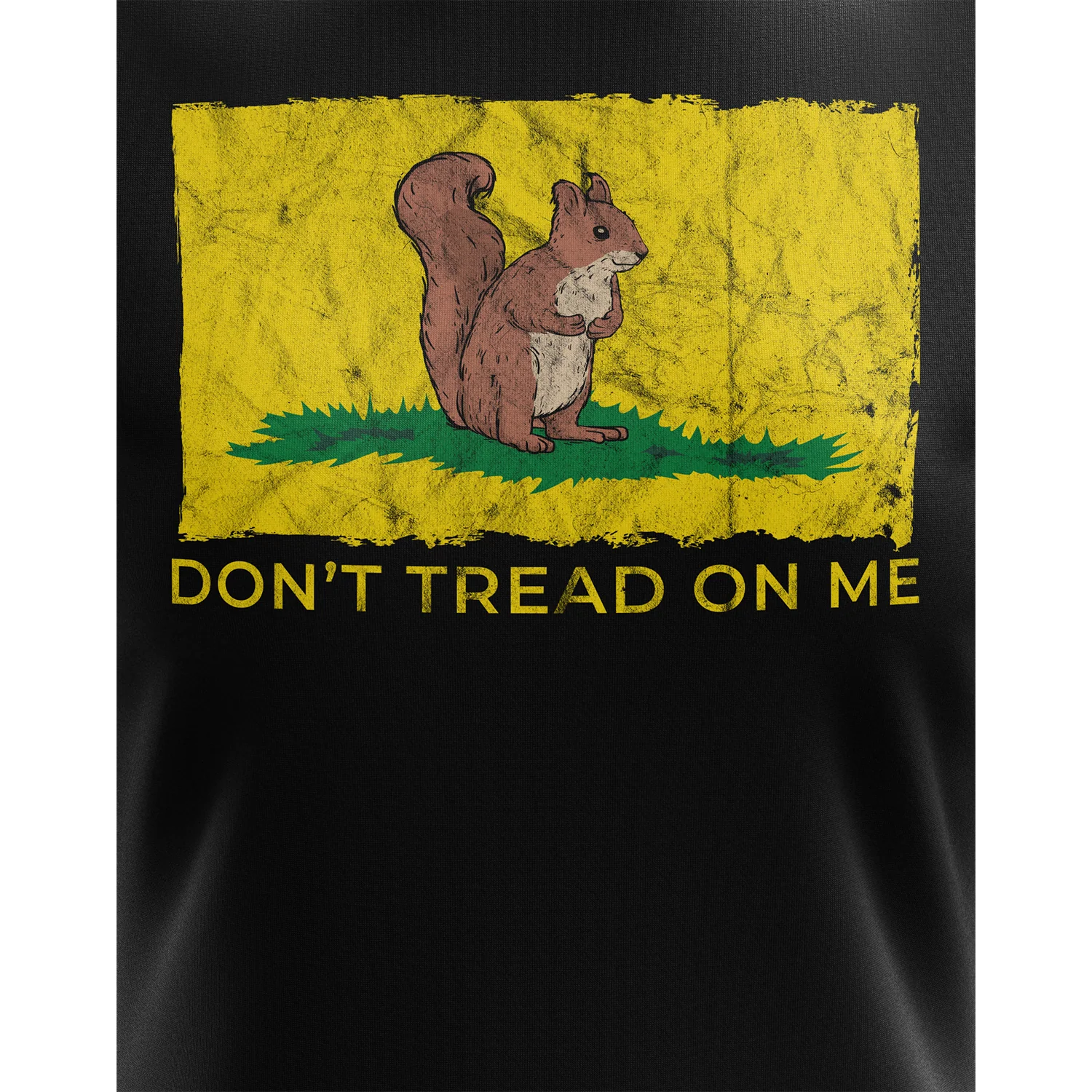 Don't Tread On Me Squirrel Women's Short Sleeve Shirt - Image 3