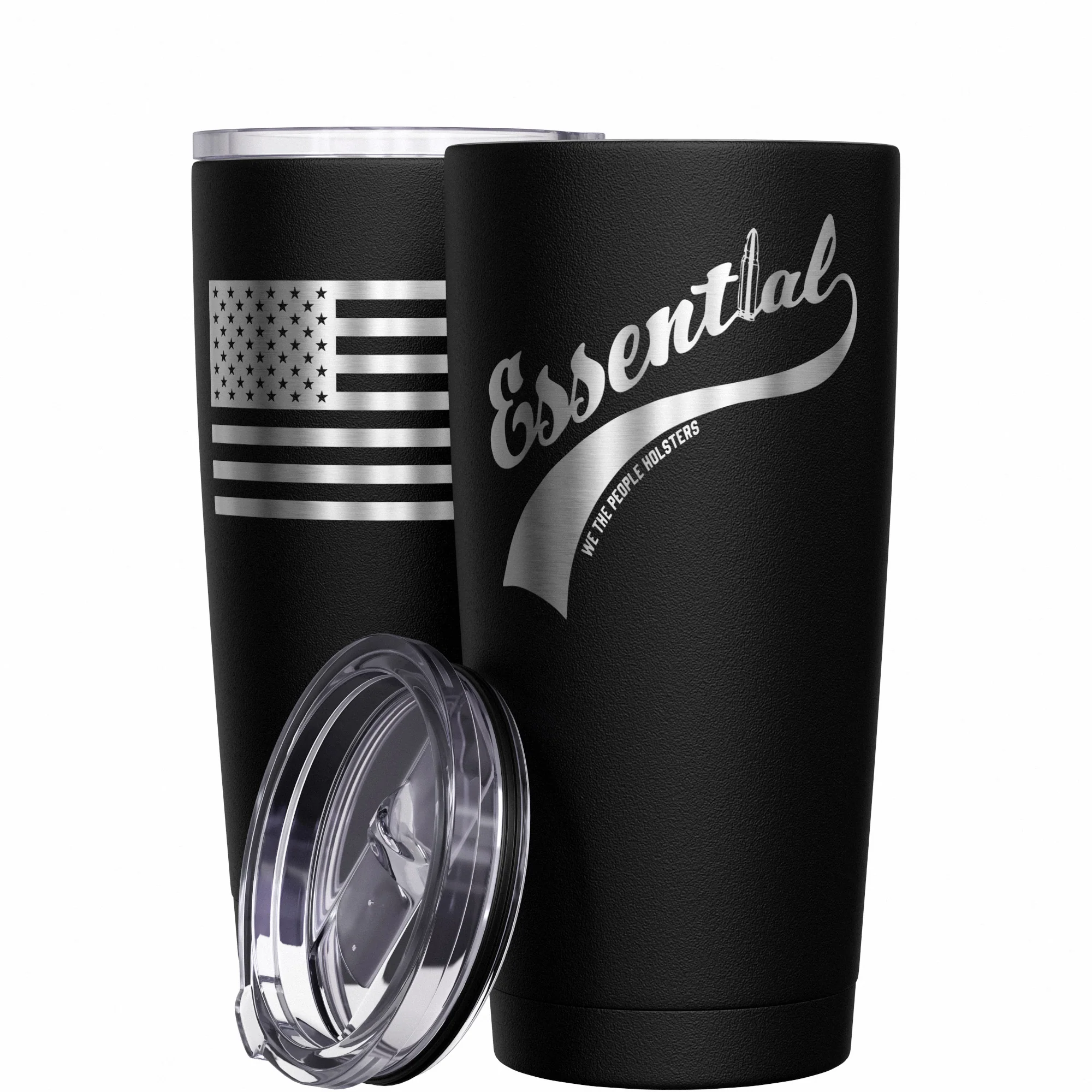 Essential + American Flag Stainless Steel Tumbler - Image 10