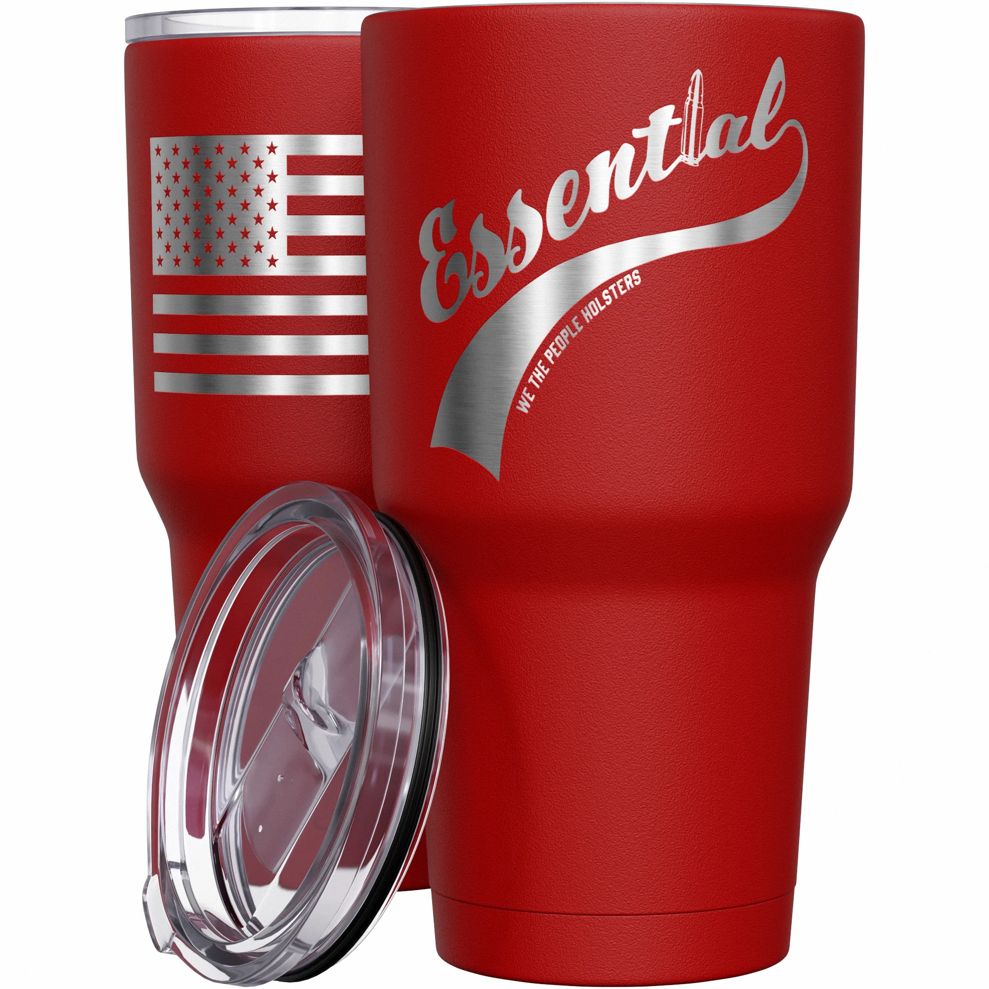Essential + American Flag Stainless Steel Tumbler - Image 8