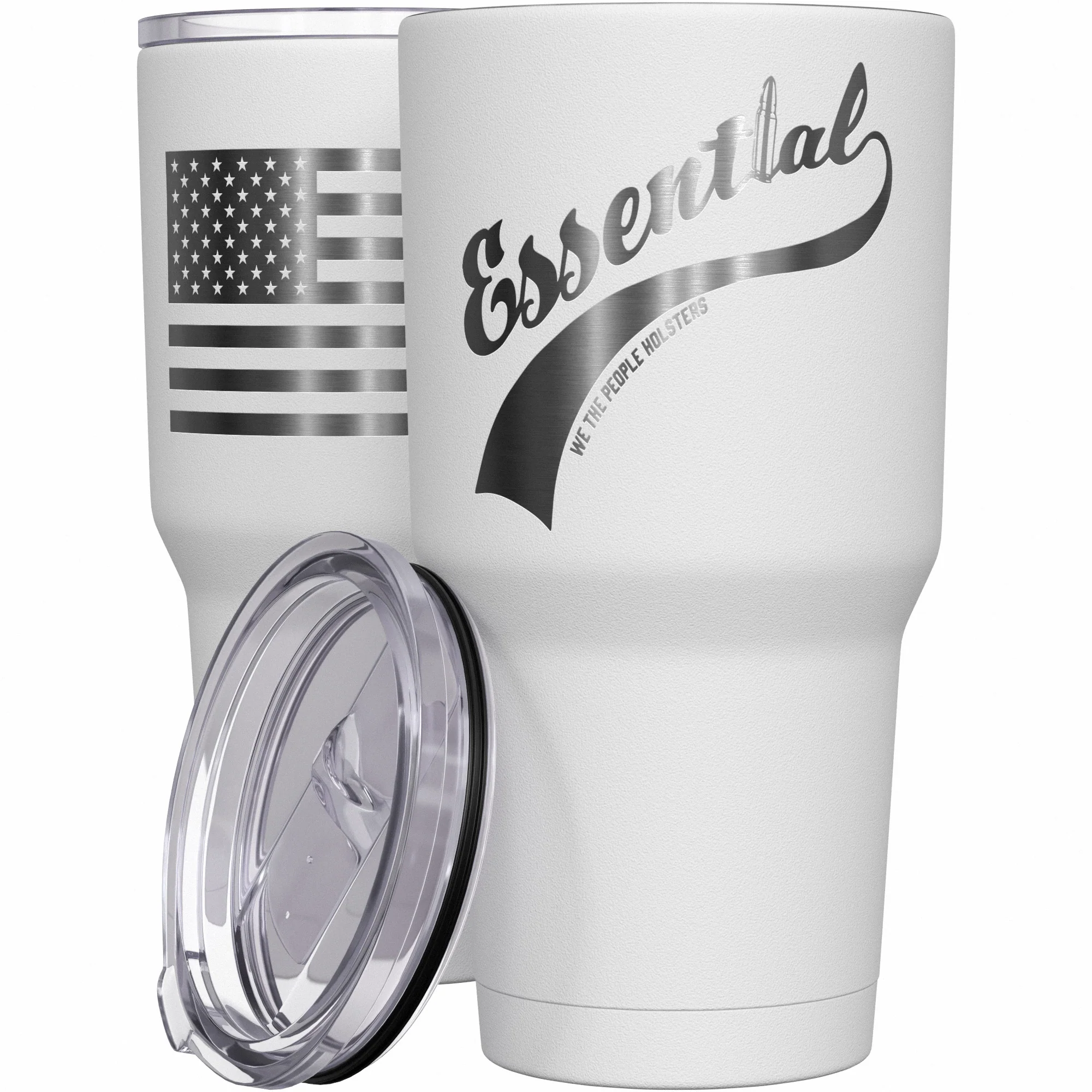 Essential + American Flag Stainless Steel Tumbler - Image 9