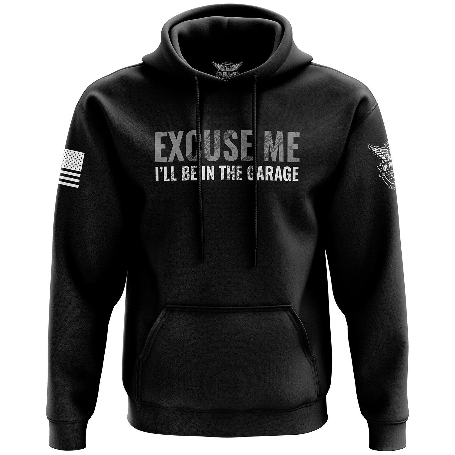 Excuse Me I'll Be in the Garage Hoodie