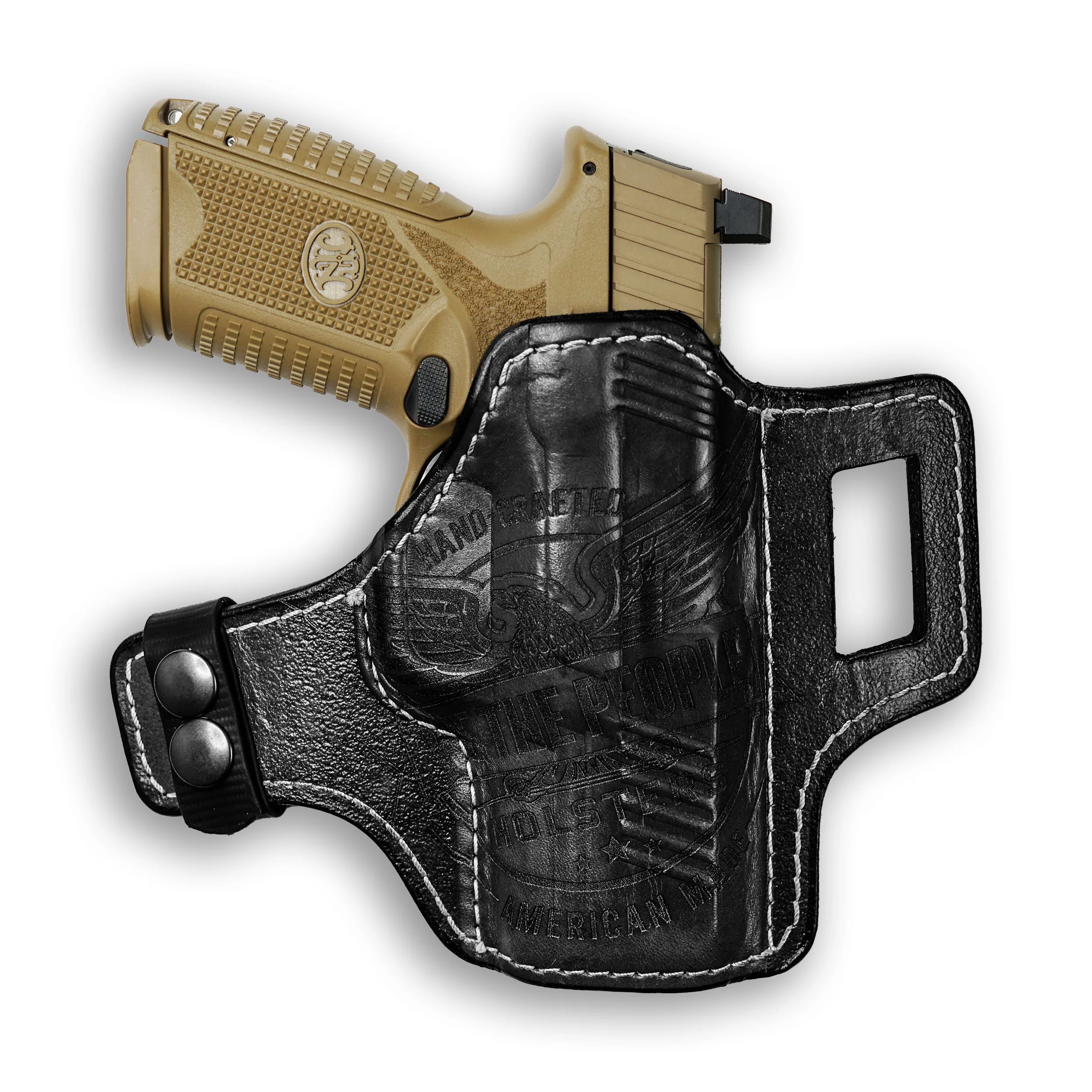 FN 509 Independence Leather OWB Holster - Image 4