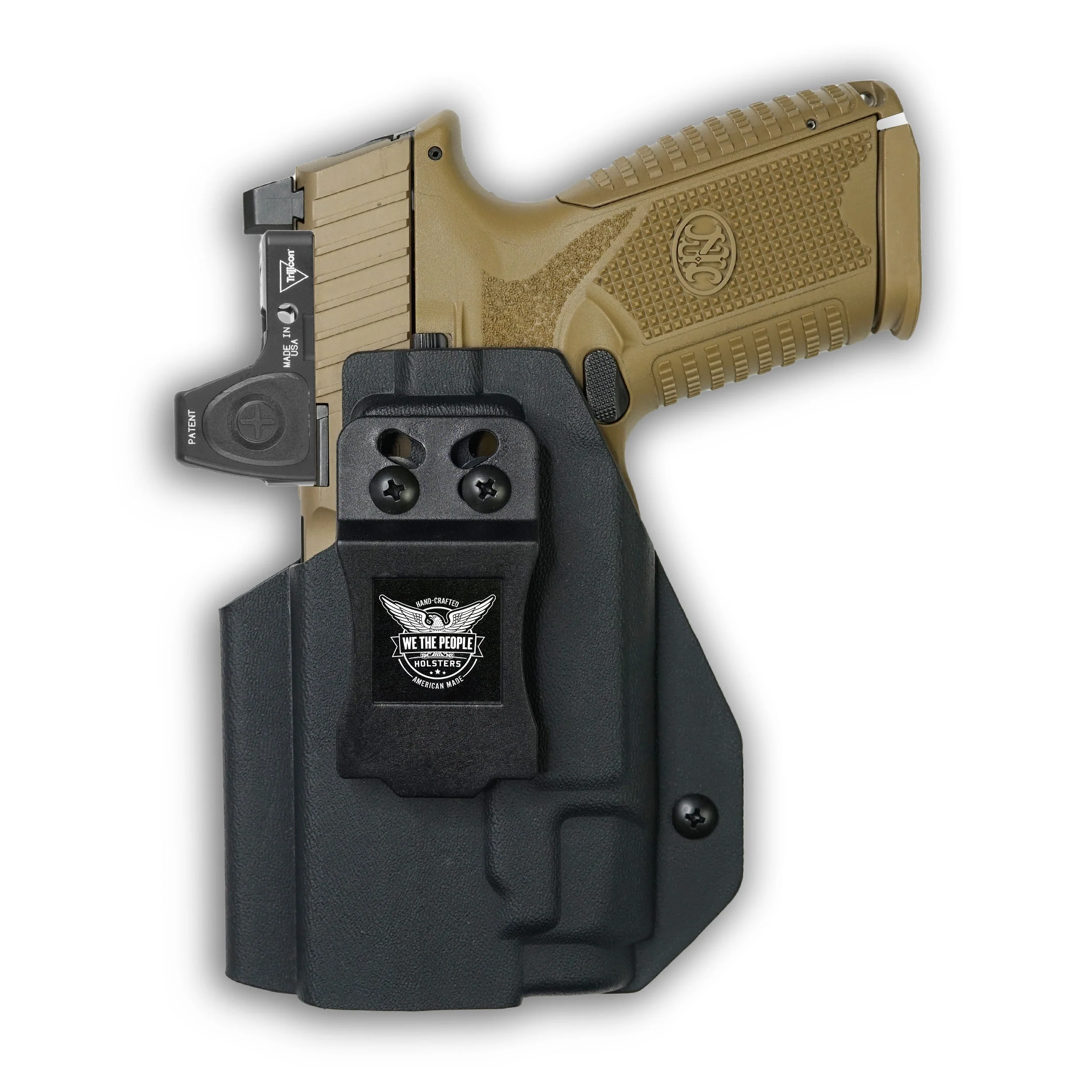 FN 509 Tactical with Streamlight TLR-7/7A/7X Light Red Dot Optic Cut IWB Holster - Image 3