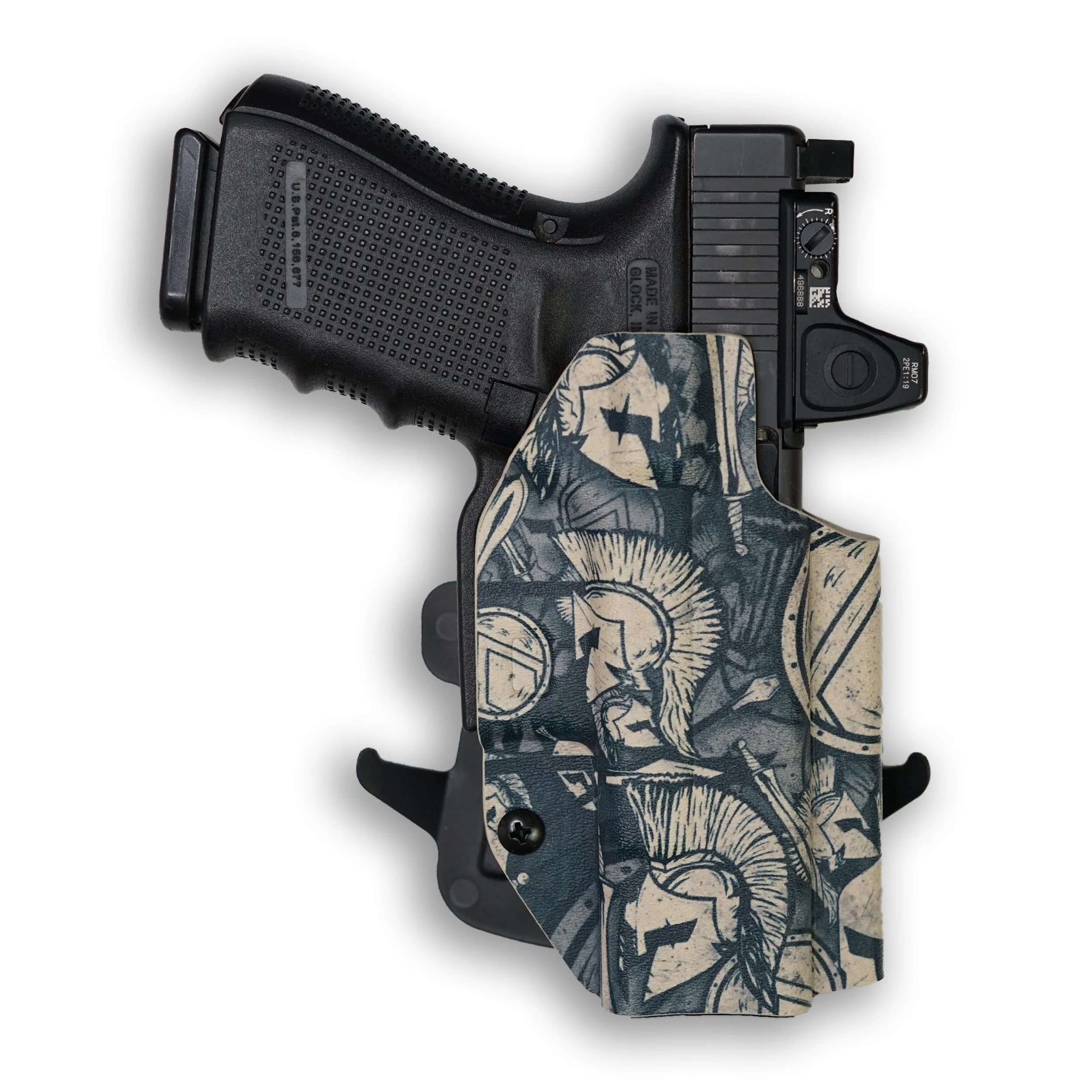 FN 509 with Streamlight TLR-1/1S/HL Light Red Dot Optic Cut OWB Holster - Image 38