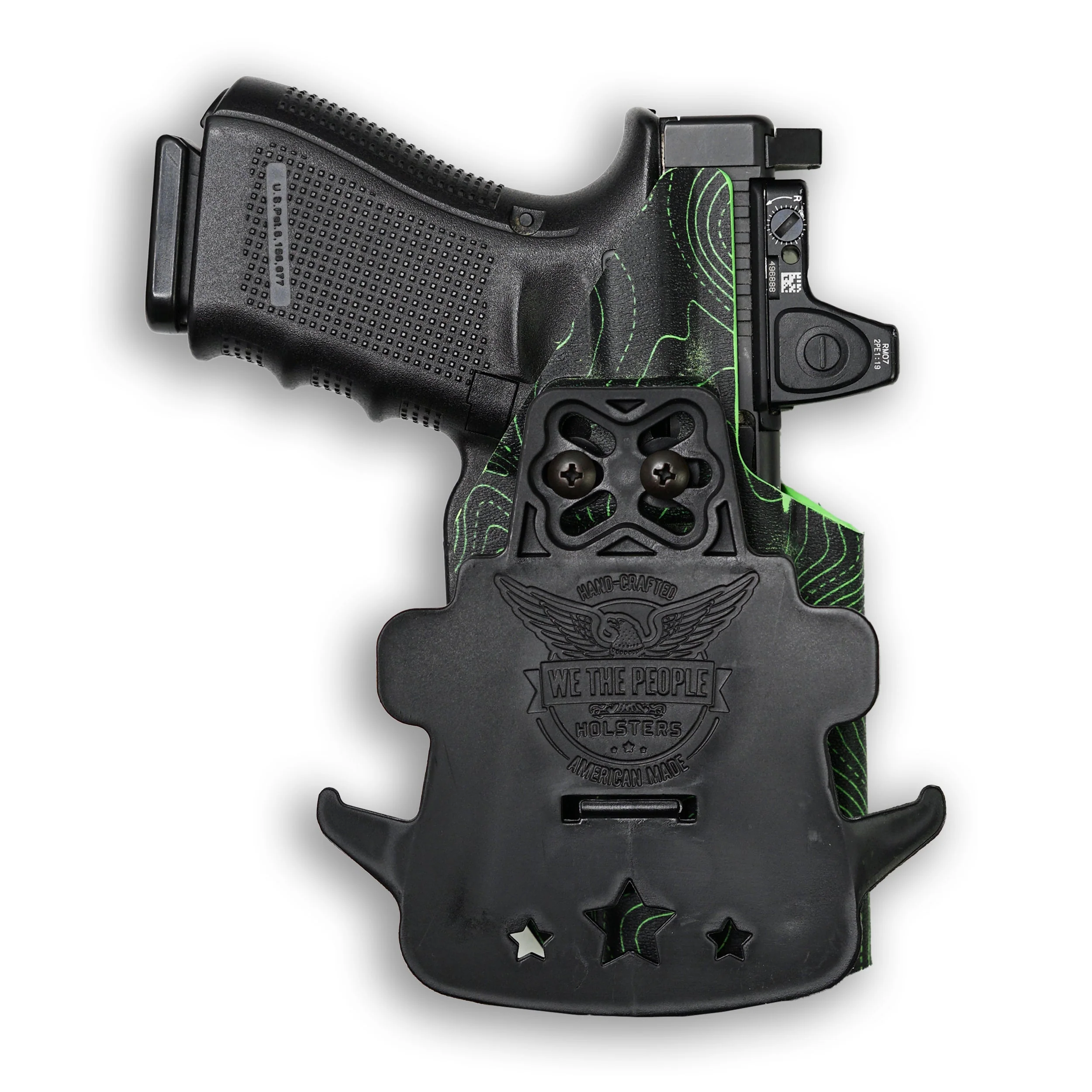 FN 509 with Streamlight TLR-1/1S/HL Light Red Dot Optic Cut OWB Holster - Image 62