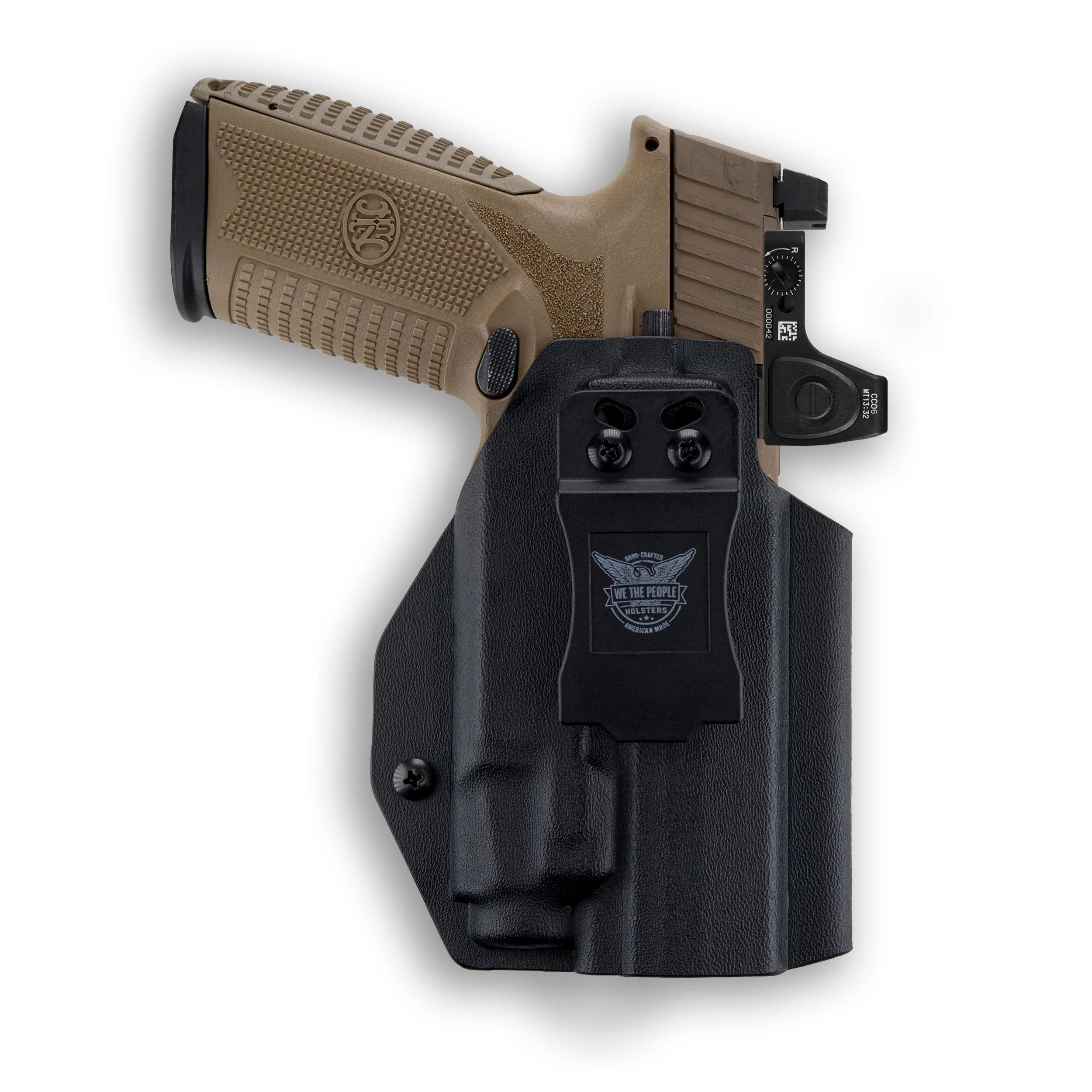 FN 545 Tactical with Streamlight TLR-7/7A/7X Light Red Dot Optic Cut IWB Holster
