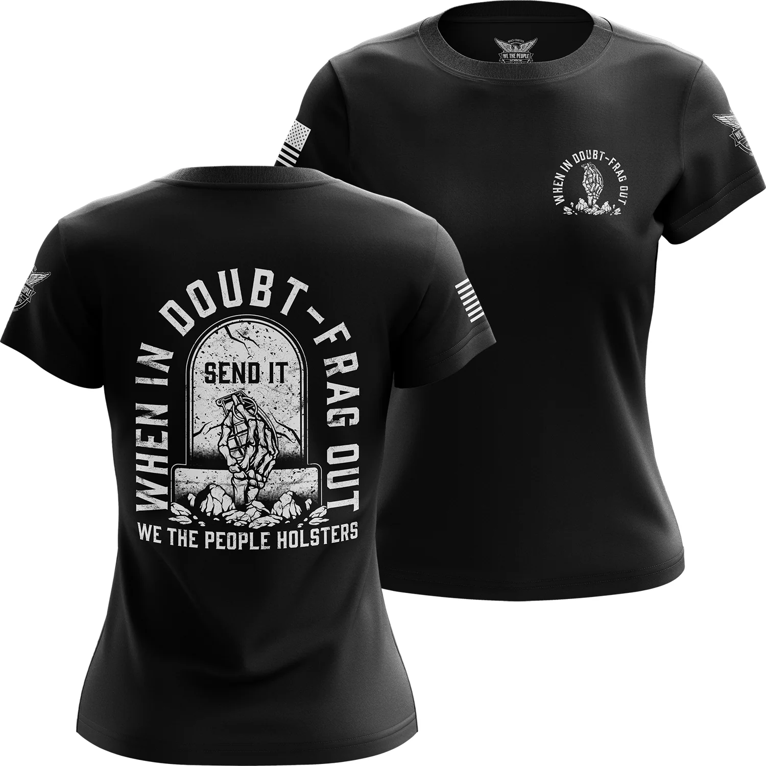 Frag Out Women's Short Sleeve Shirt