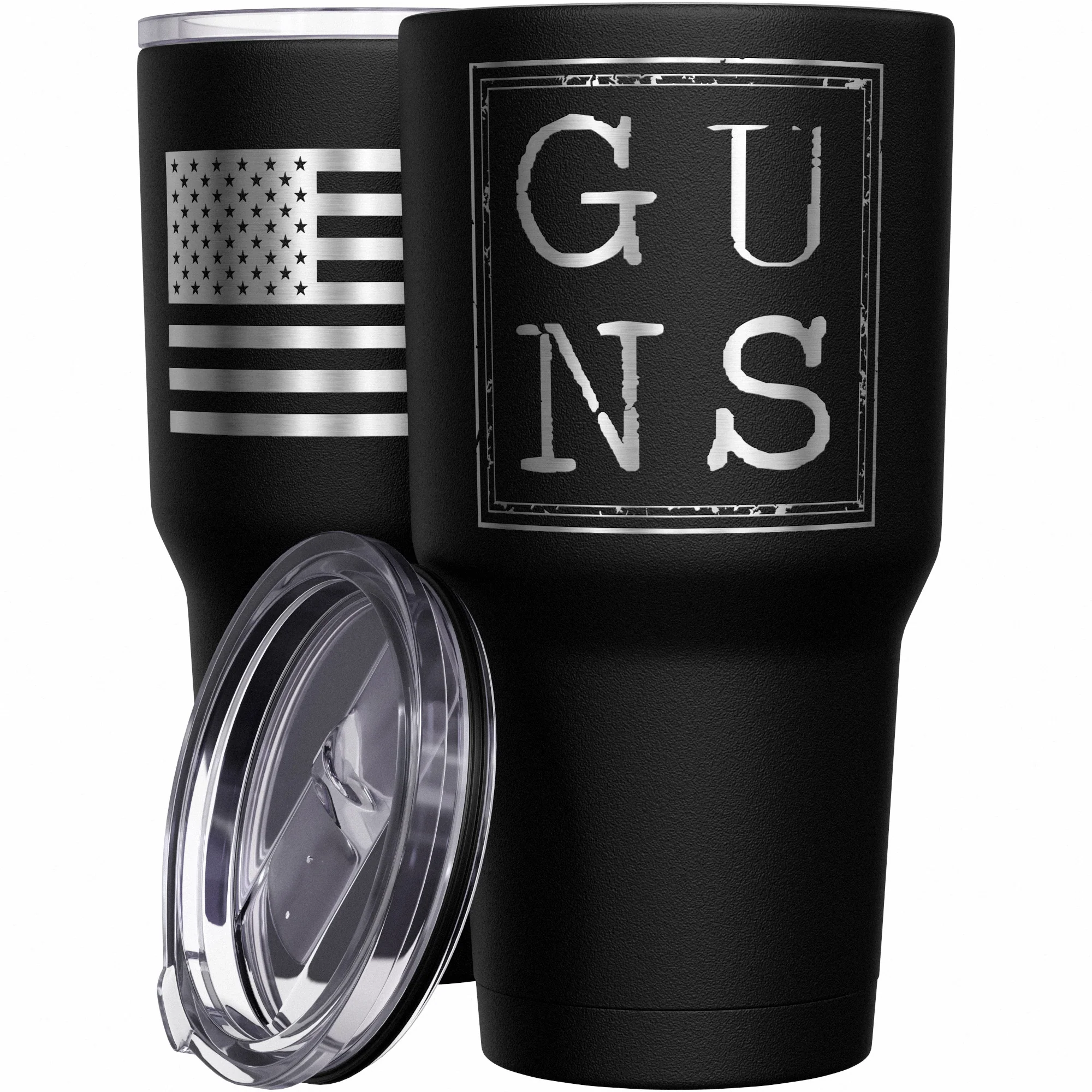 G-U-N-S Stainless Steel Tumbler