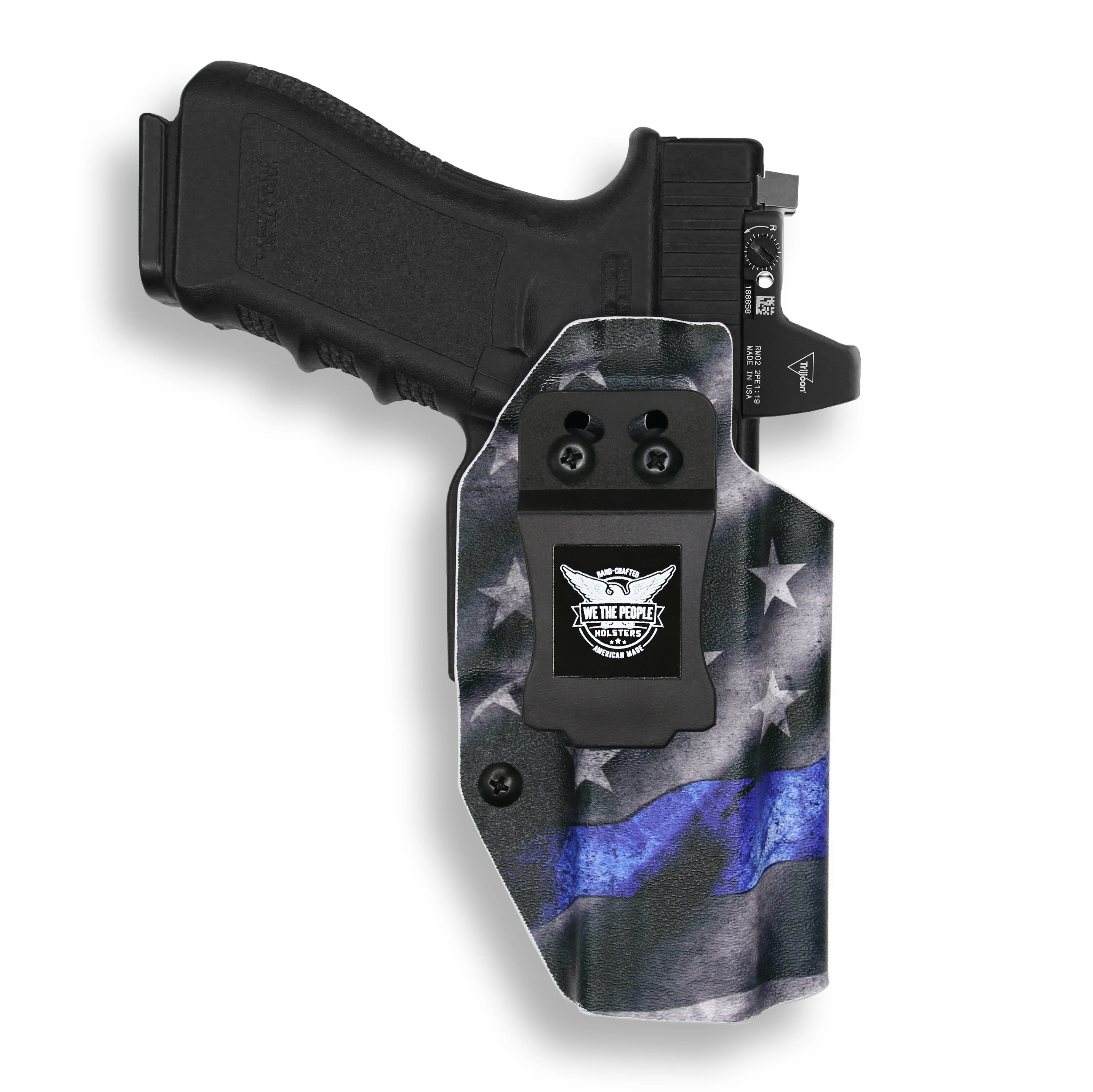 Glock 17 MOS Red Dot Optic Cut IWB Holster - Image 11