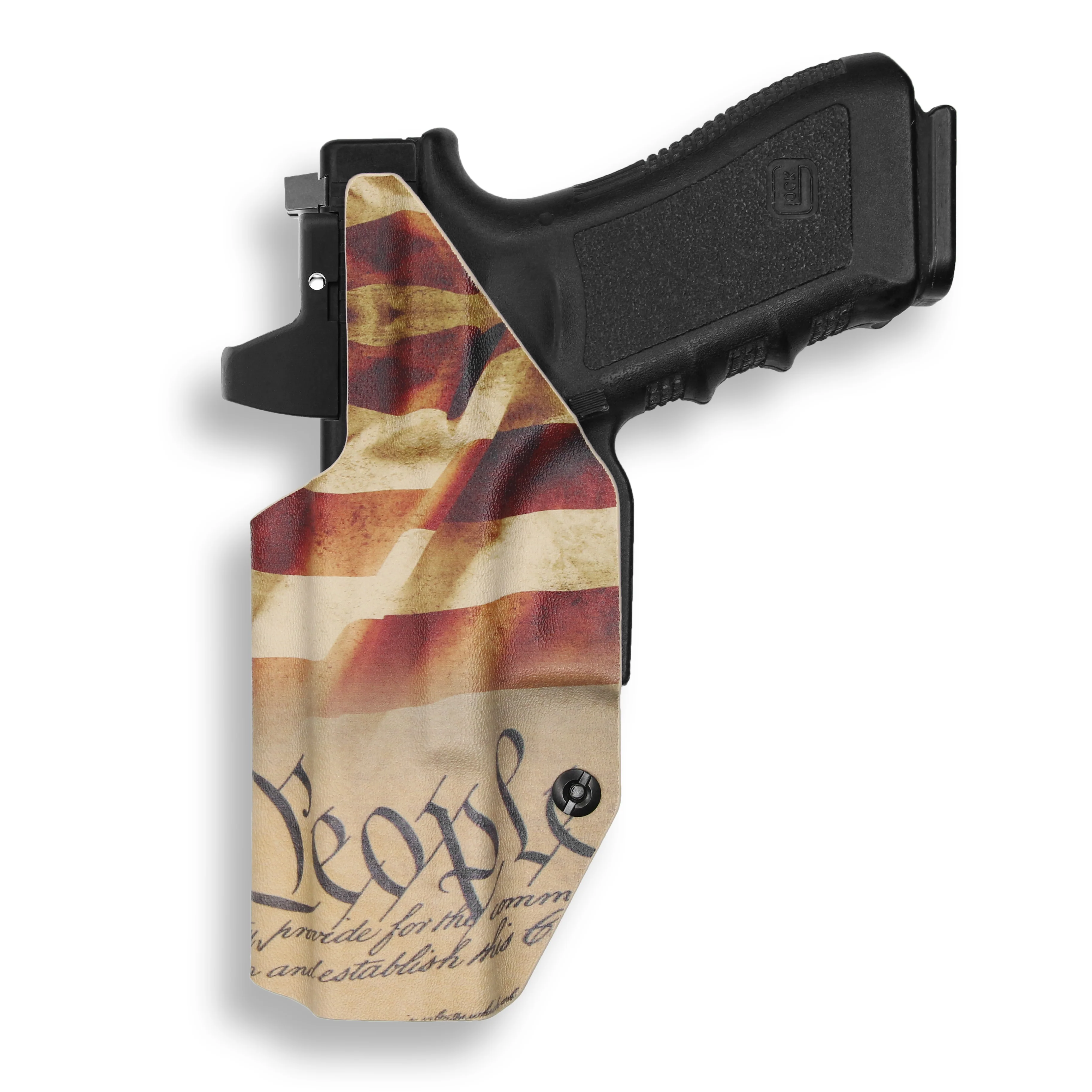 Glock 17 MOS Red Dot Optic Cut IWB Holster - Image 20