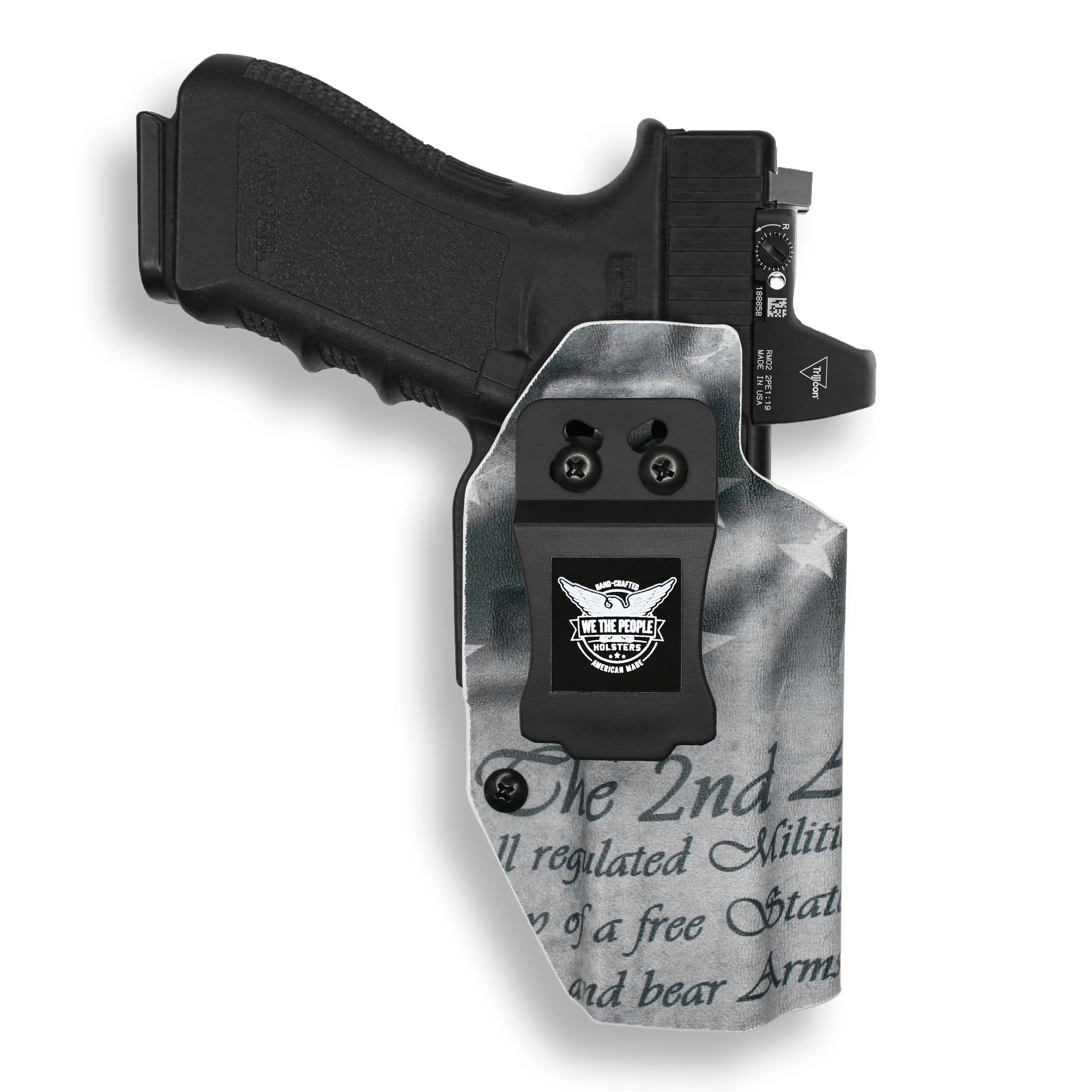 Glock 17 MOS Red Dot Optic Cut IWB Holster - Image 33