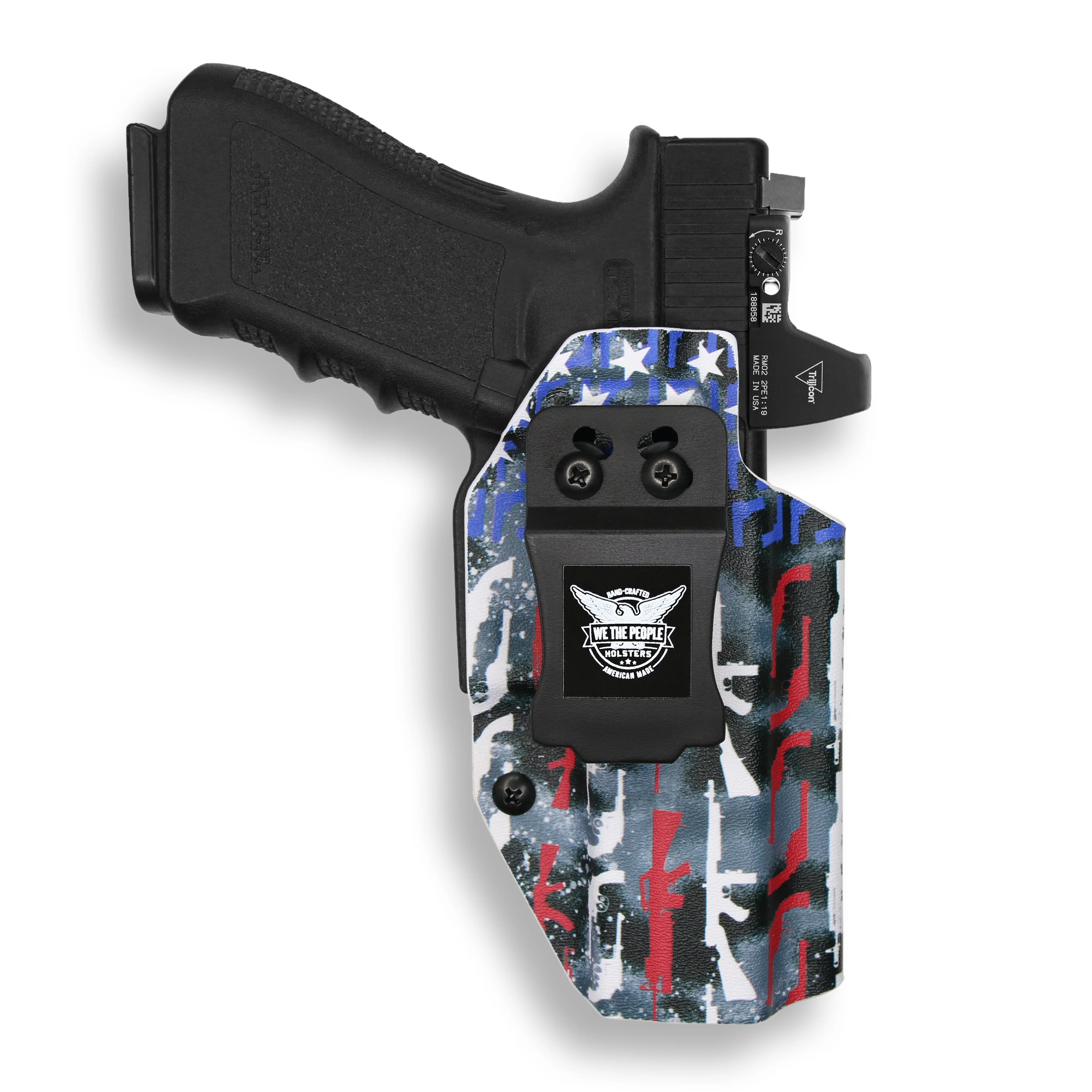 Glock 17 MOS Red Dot Optic Cut IWB Holster - Image 37