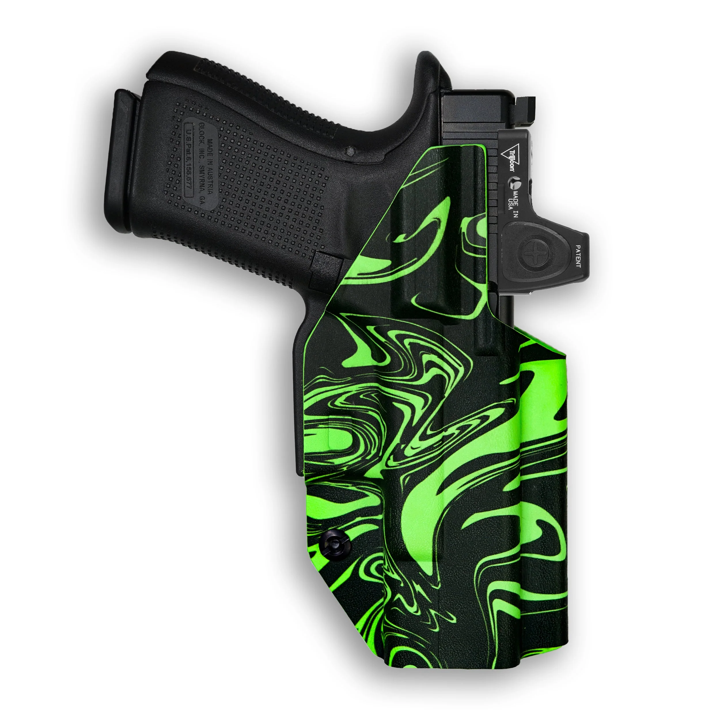 Glock 17 MOS Red Dot Optic Cut IWB Holster - Image 58