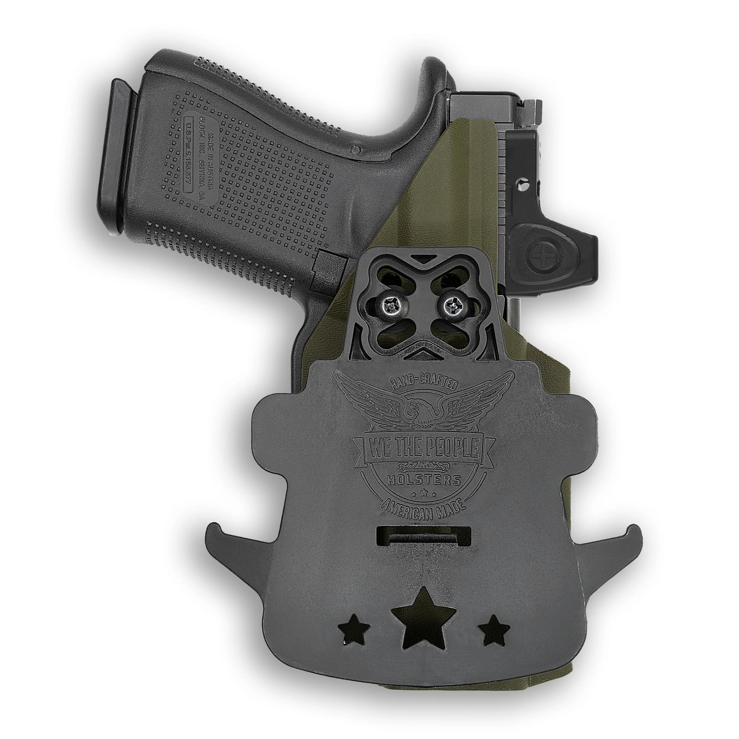 Glock 17 MOS Red Dot Optic Cut OWB Holster - Image 106