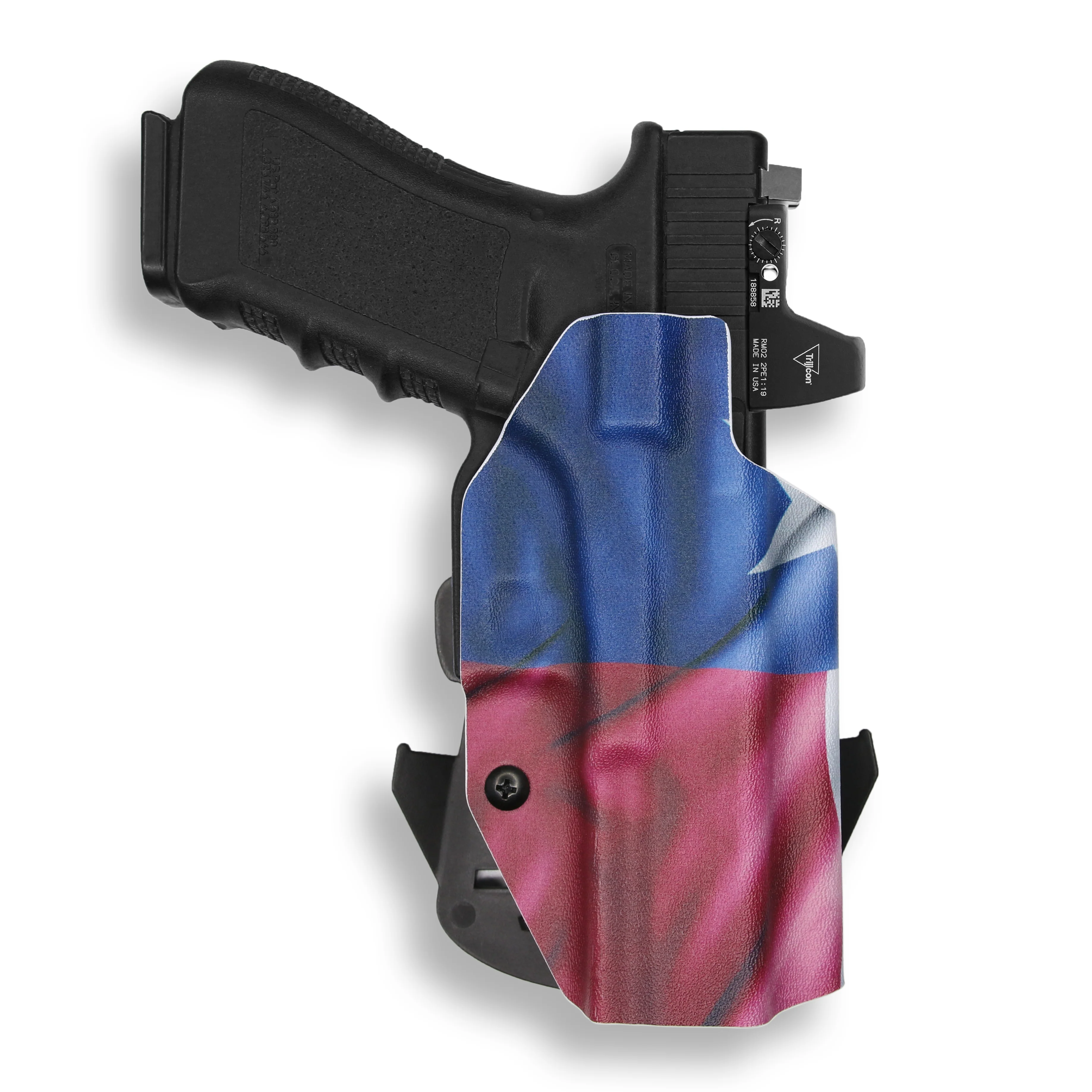 Glock 17 MOS Red Dot Optic Cut OWB Holster - Image 21