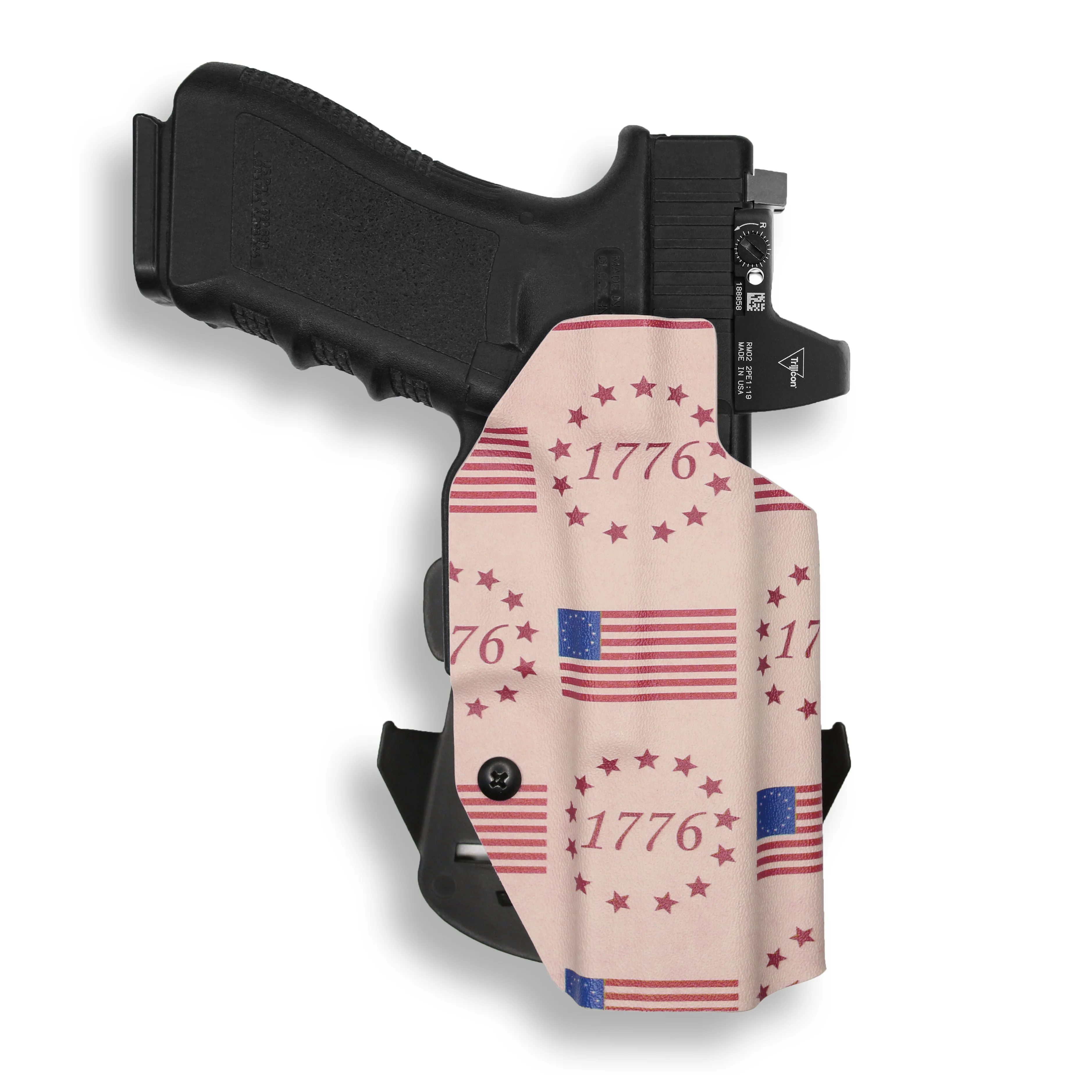 Glock 17 MOS Red Dot Optic Cut OWB Holster - Image 28