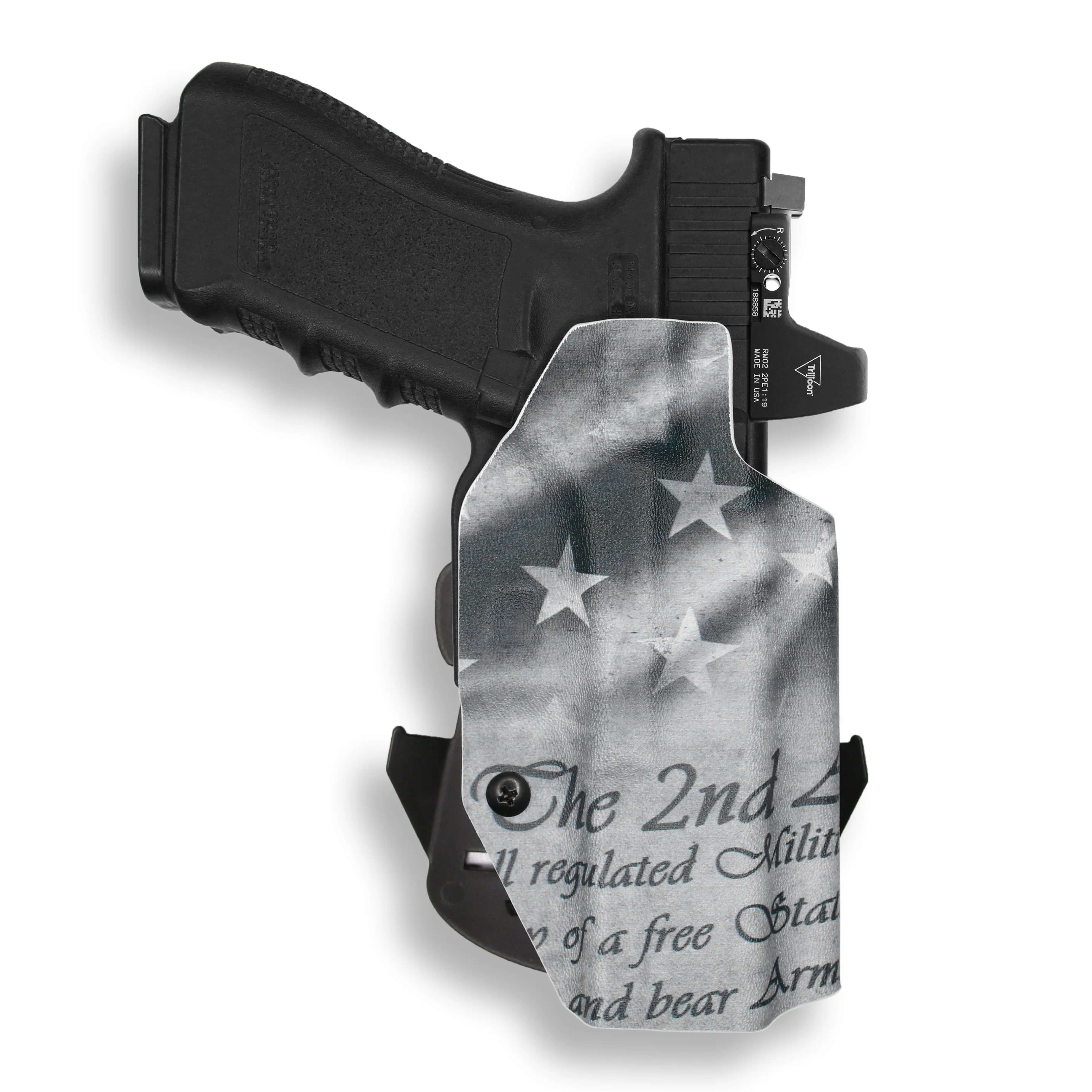 Glock 17 MOS Red Dot Optic Cut OWB Holster - Image 30
