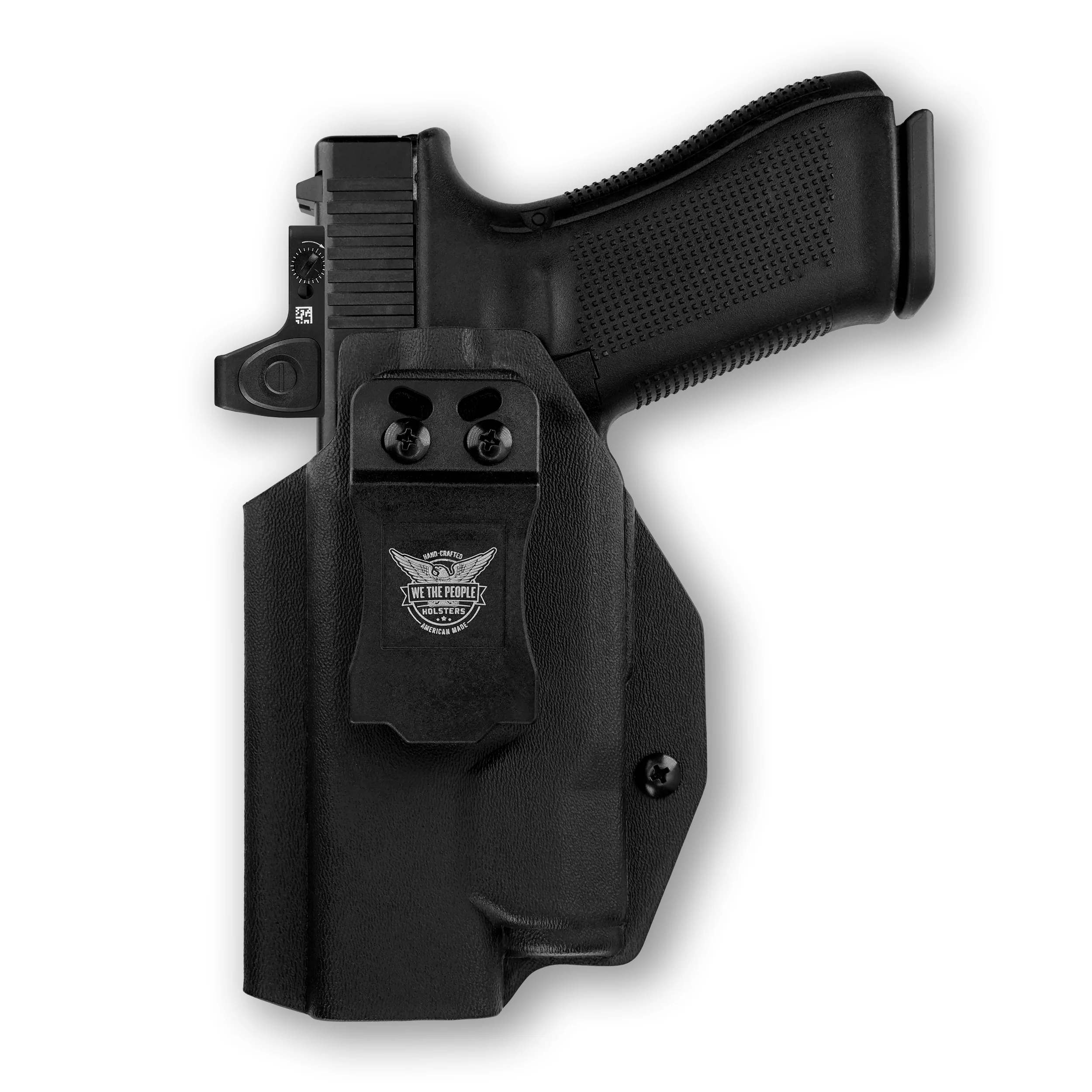 Glock 17 MOS with Inforce WILD1 Light Red Dot Optic Cut IWB Holster - Image 3