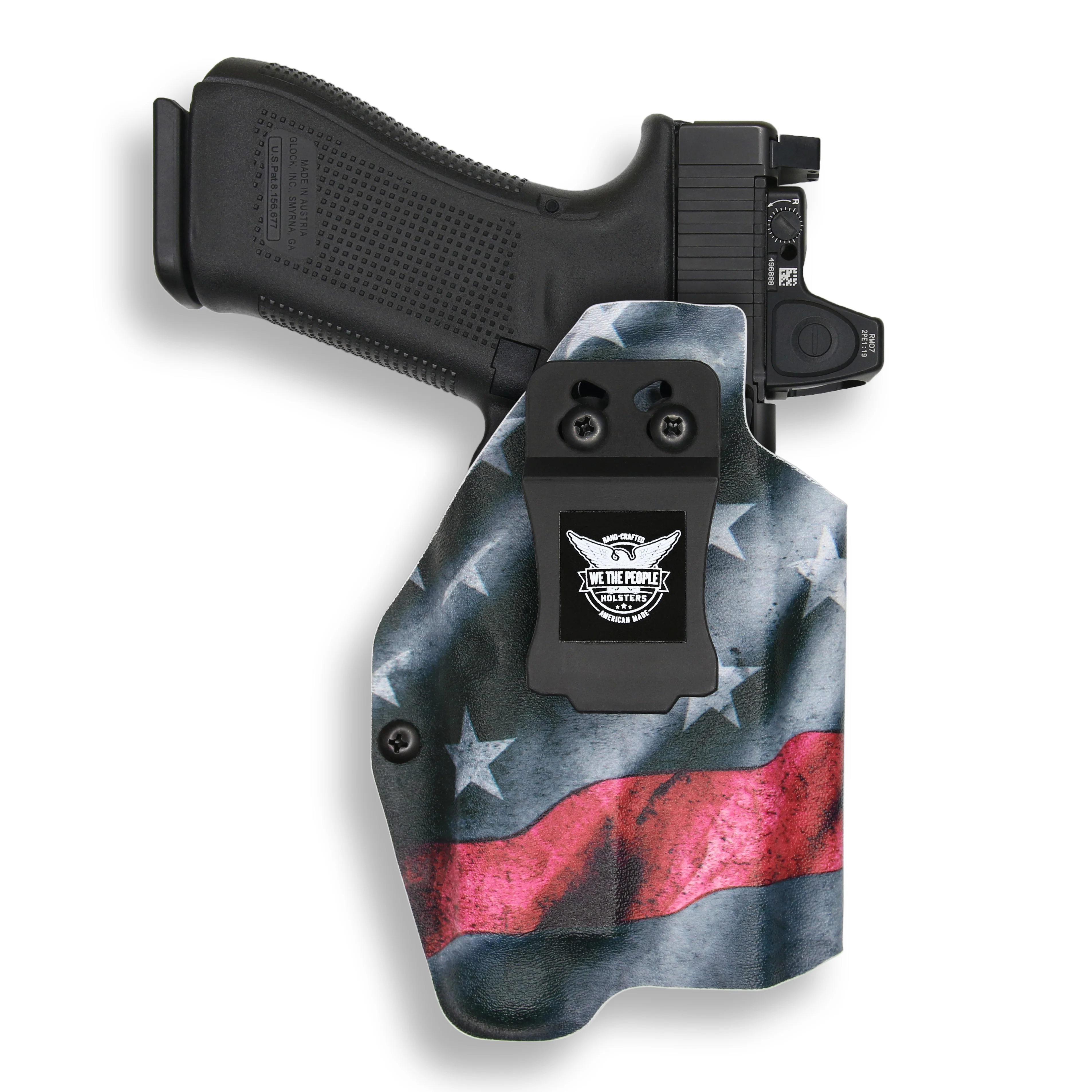 Glock 17 MOS with Streamlight TLR-1/1S/HL Light Red Dot Optic Cut IWB Holster - Image 15