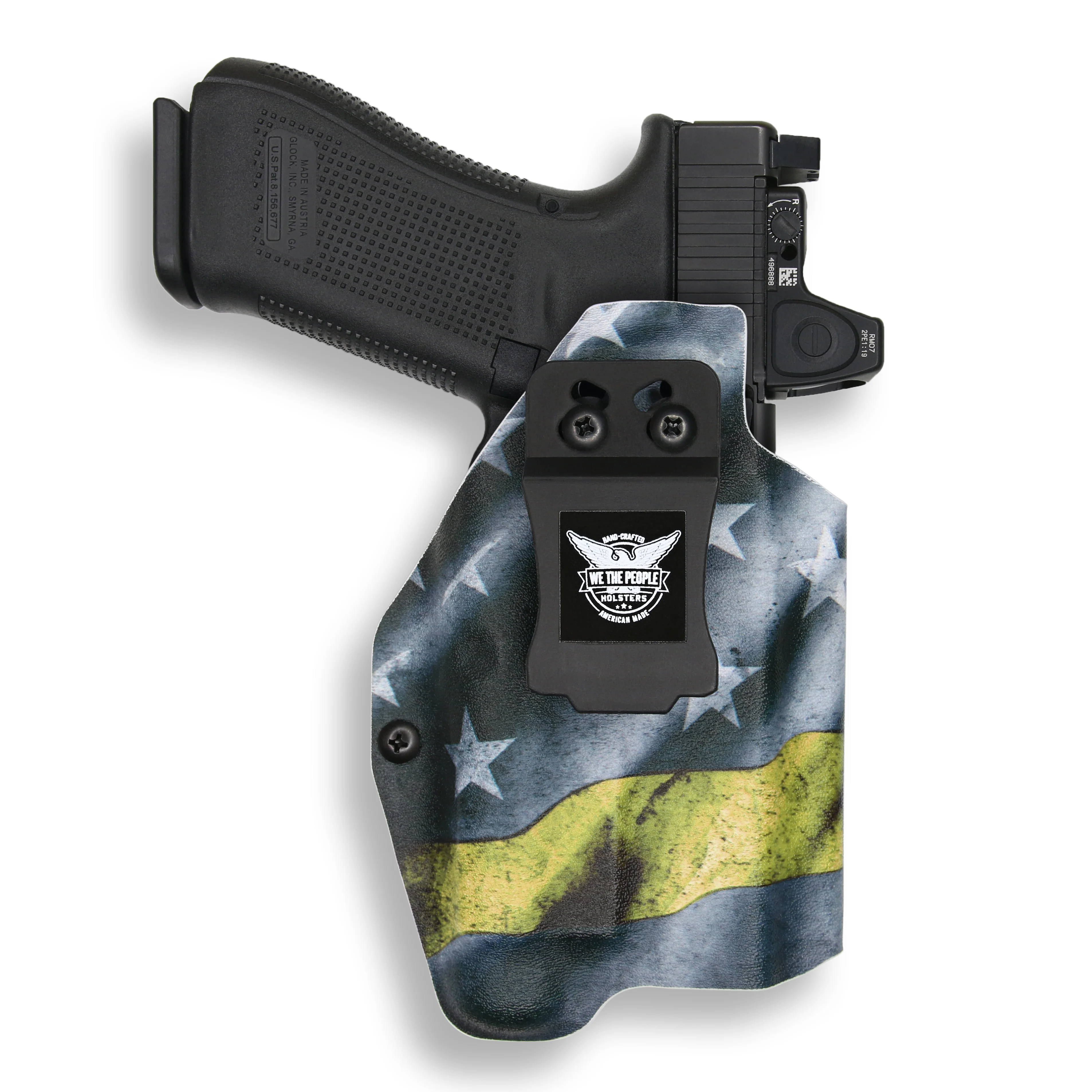 Glock 17 MOS with Streamlight TLR-1/1S/HL Light Red Dot Optic Cut IWB Holster - Image 17