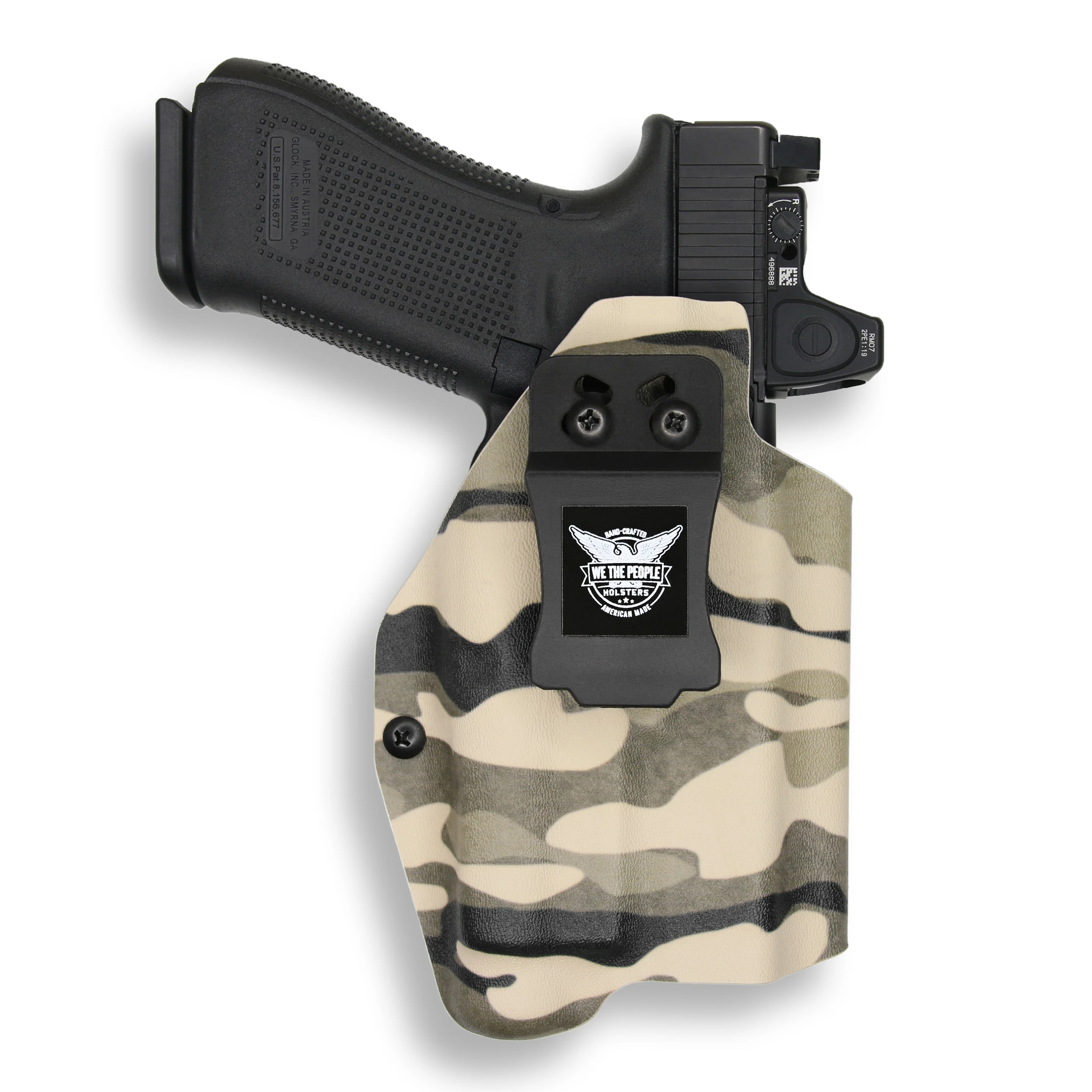 Glock 17 MOS with Streamlight TLR-1/1S/HL Light Red Dot Optic Cut IWB Holster - Image 19
