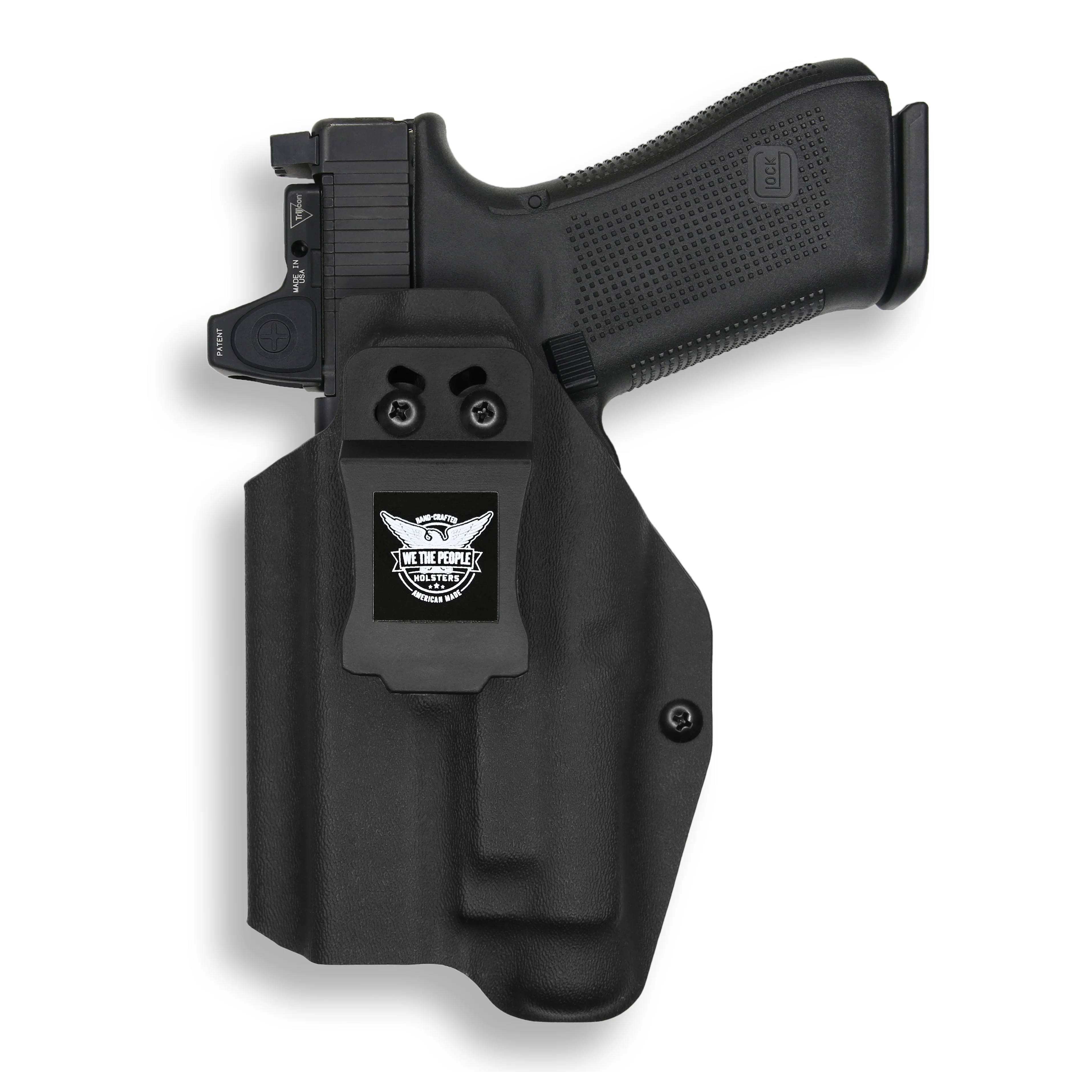 Glock 17 MOS with Streamlight TLR-1/1S/HL Light Red Dot Optic Cut IWB Holster - Image 3