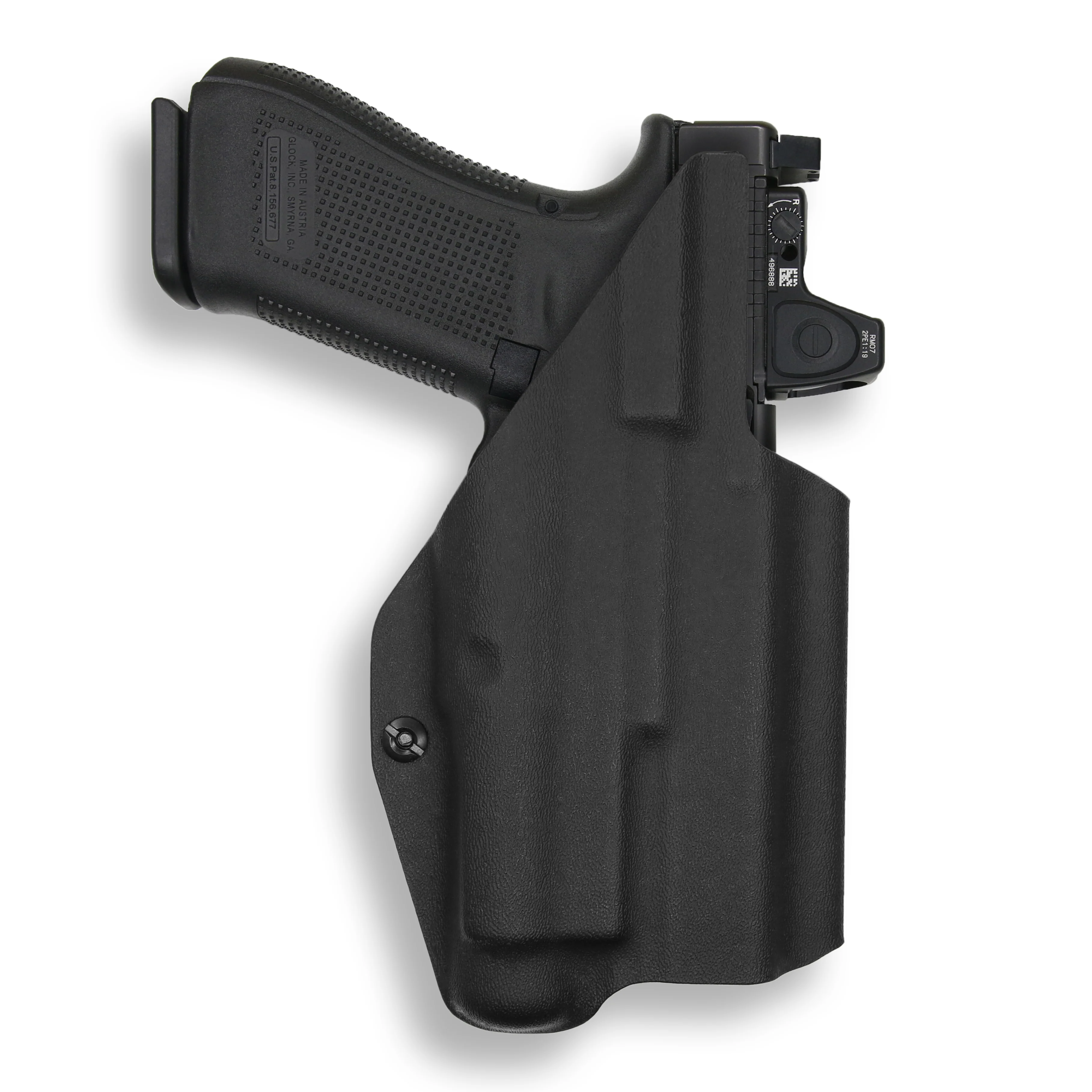 Glock 17 MOS with Streamlight TLR-1/1S/HL Light Red Dot Optic Cut IWB Holster - Image 4