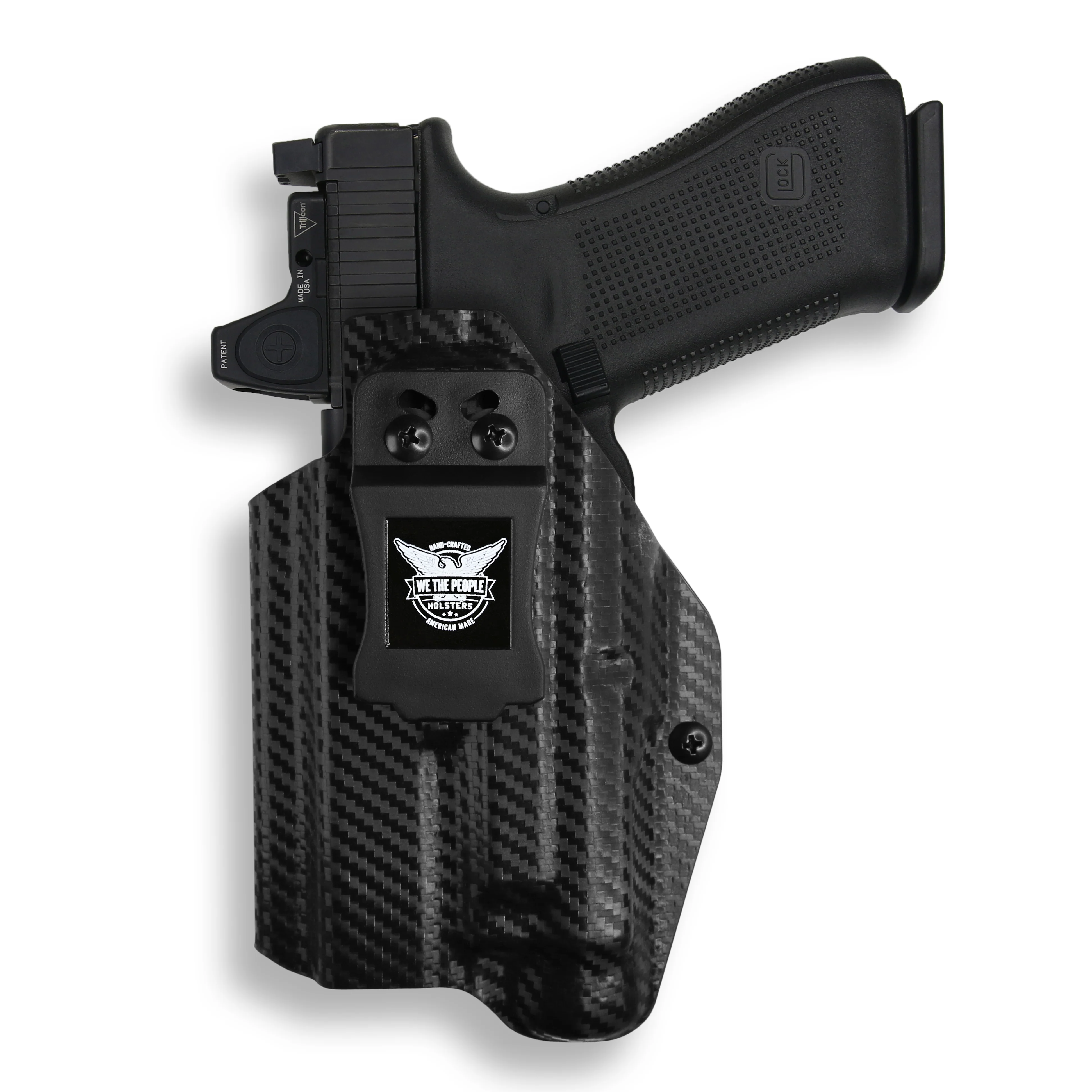 Glock 17 MOS with Streamlight TLR-1/1S/HL Light Red Dot Optic Cut IWB Holster - Image 5