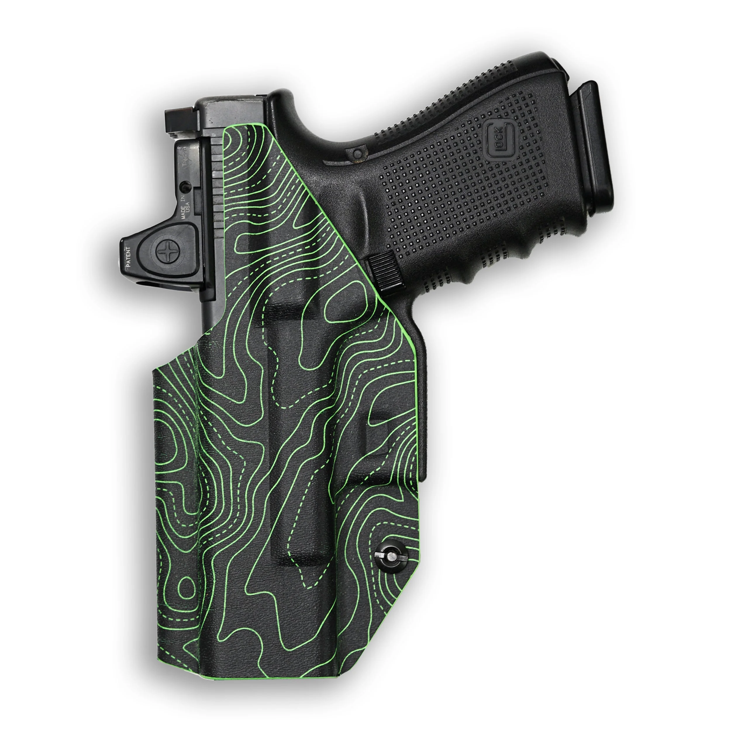 Glock 17 MOS with Streamlight TLR-1/1S/HL Light Red Dot Optic Cut IWB Holster - Image 51