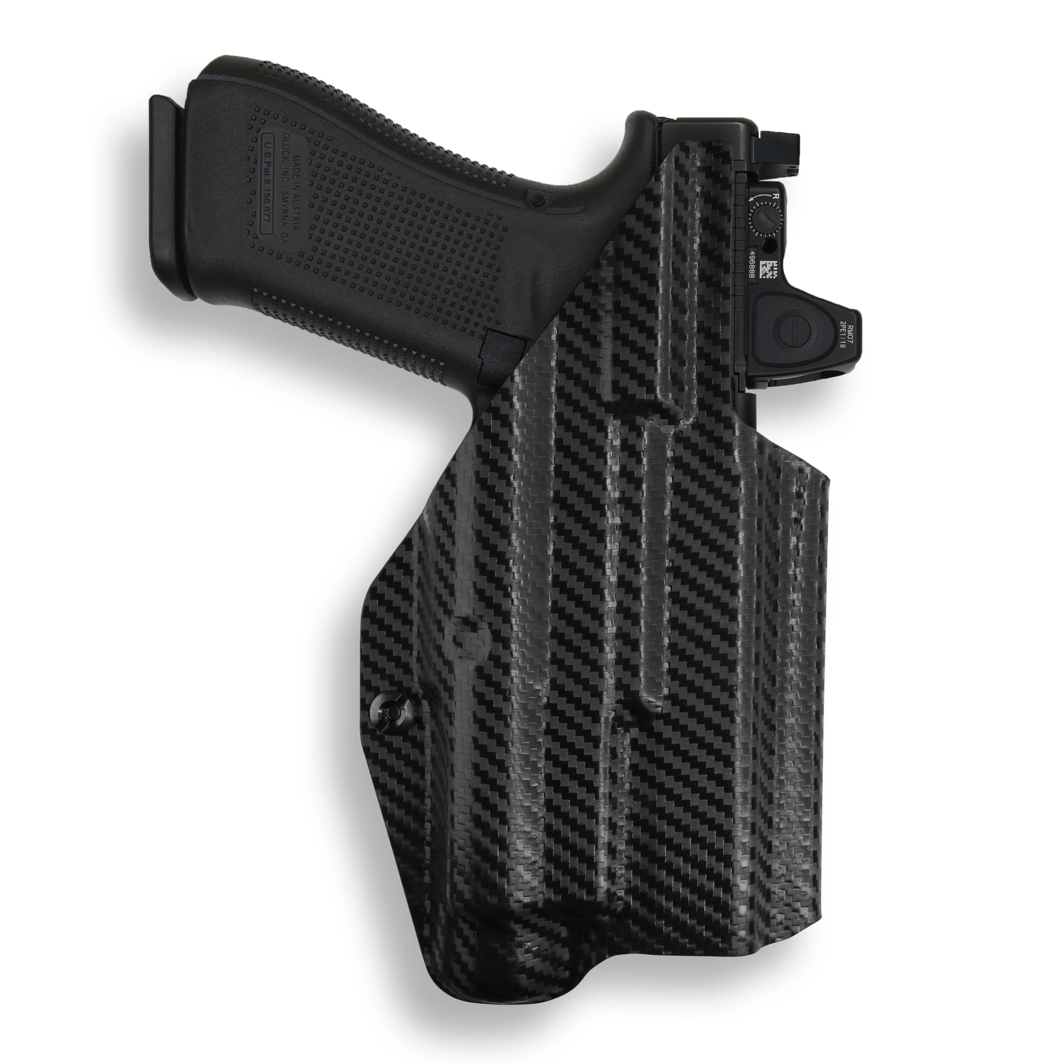 Glock 17 MOS with Streamlight TLR-1/1S/HL Light Red Dot Optic Cut IWB Holster - Image 6