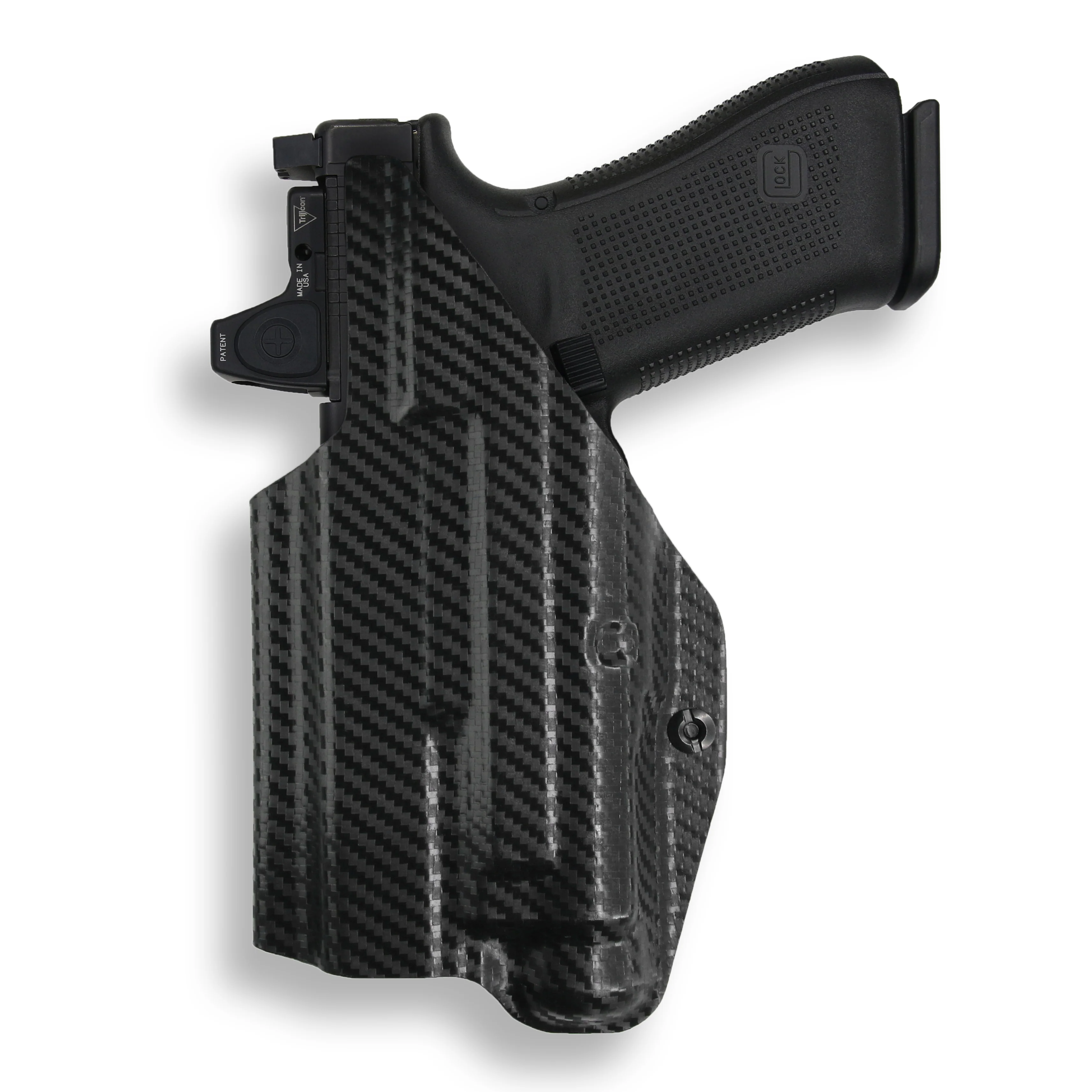 Glock 17 MOS with Streamlight TLR-1/1S/HL Light Red Dot Optic Cut IWB Holster - Image 8